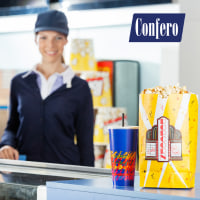 Want to reward folks doing their jobs? This holiday movie concession shop is for you!