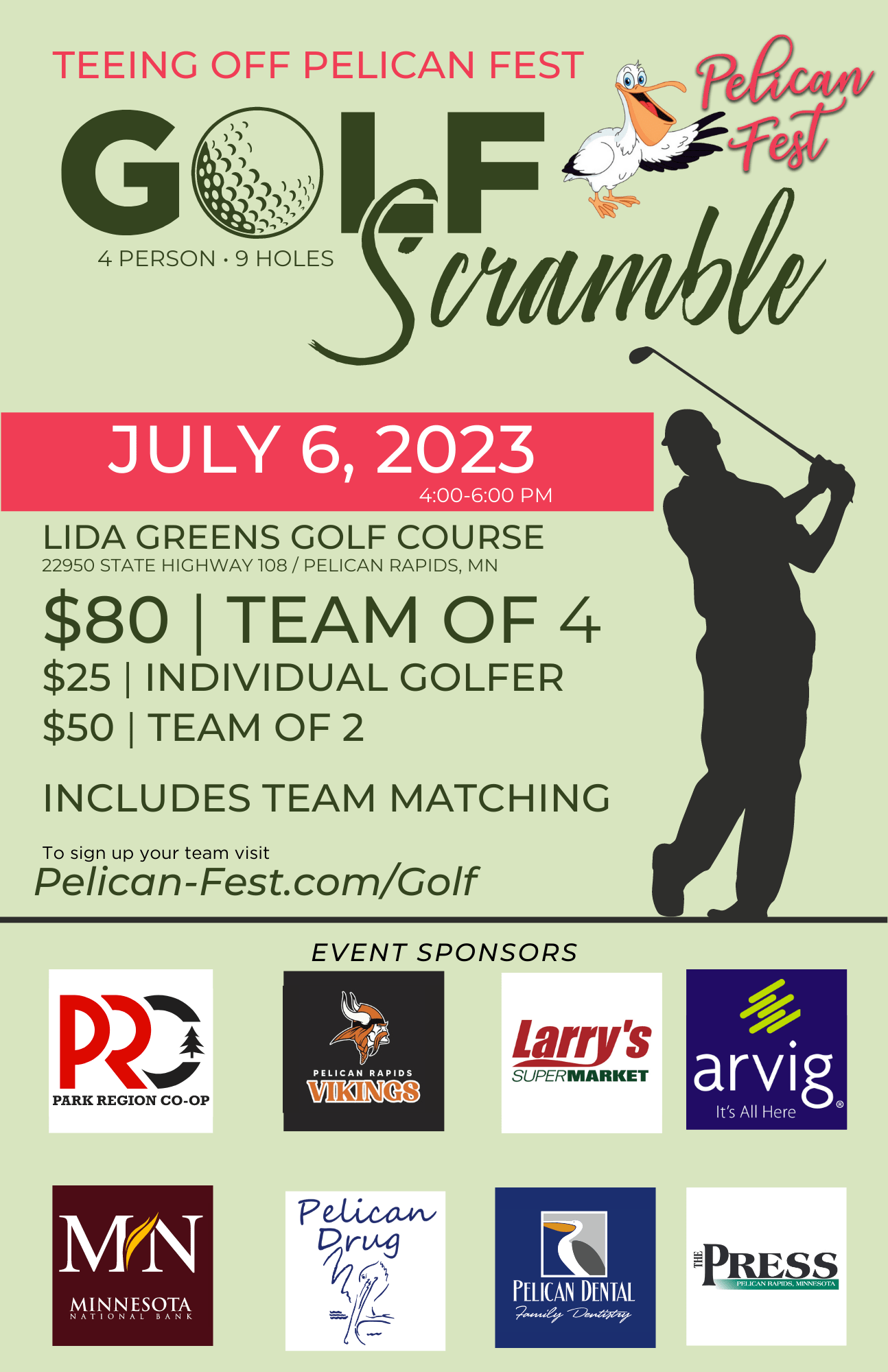 Golf Scramble Poster