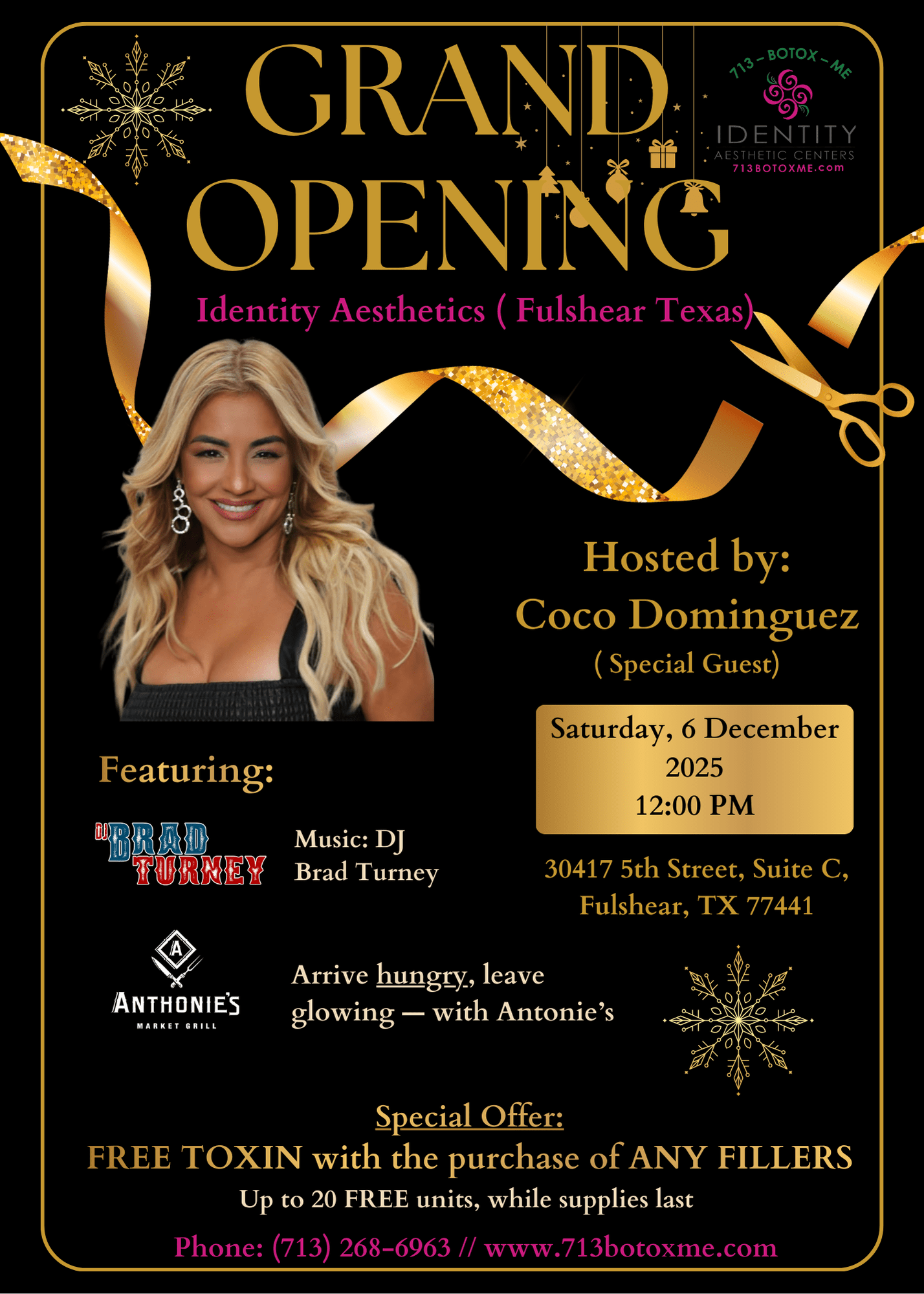 Grand Opening Identity Aesthetics