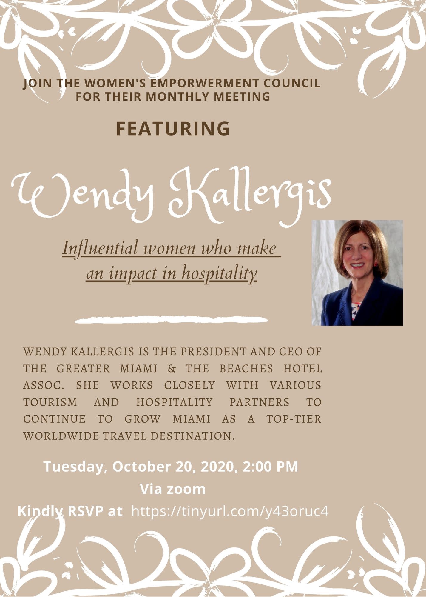 Women's Empowerment Council with Wendy Kallergis