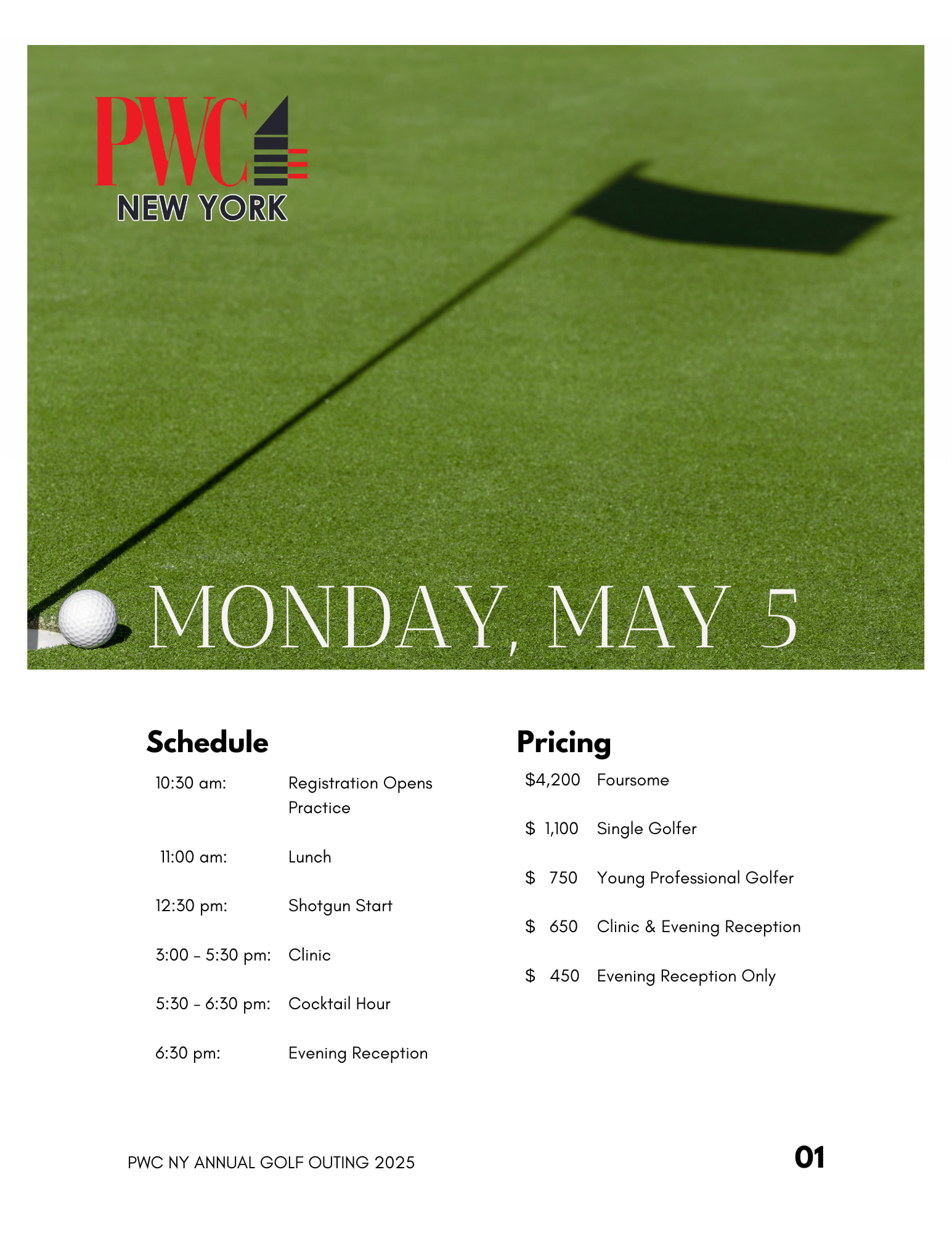 Annual Golf Outing Sponsor Packet