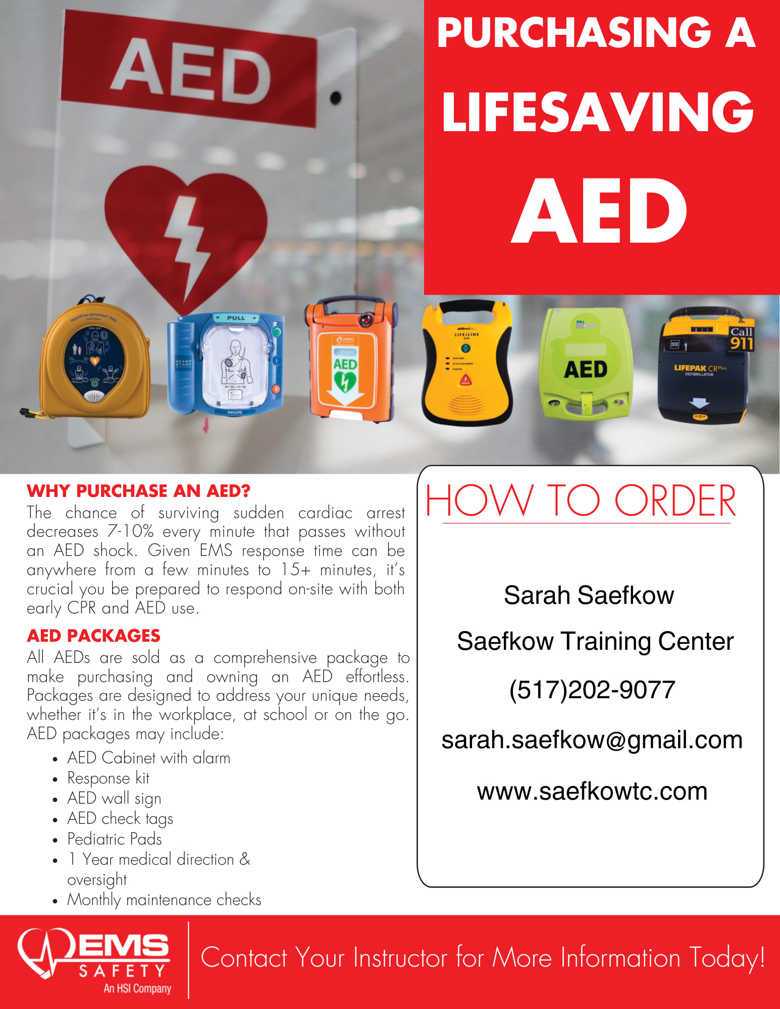 Purchasing a Lifesaving AED