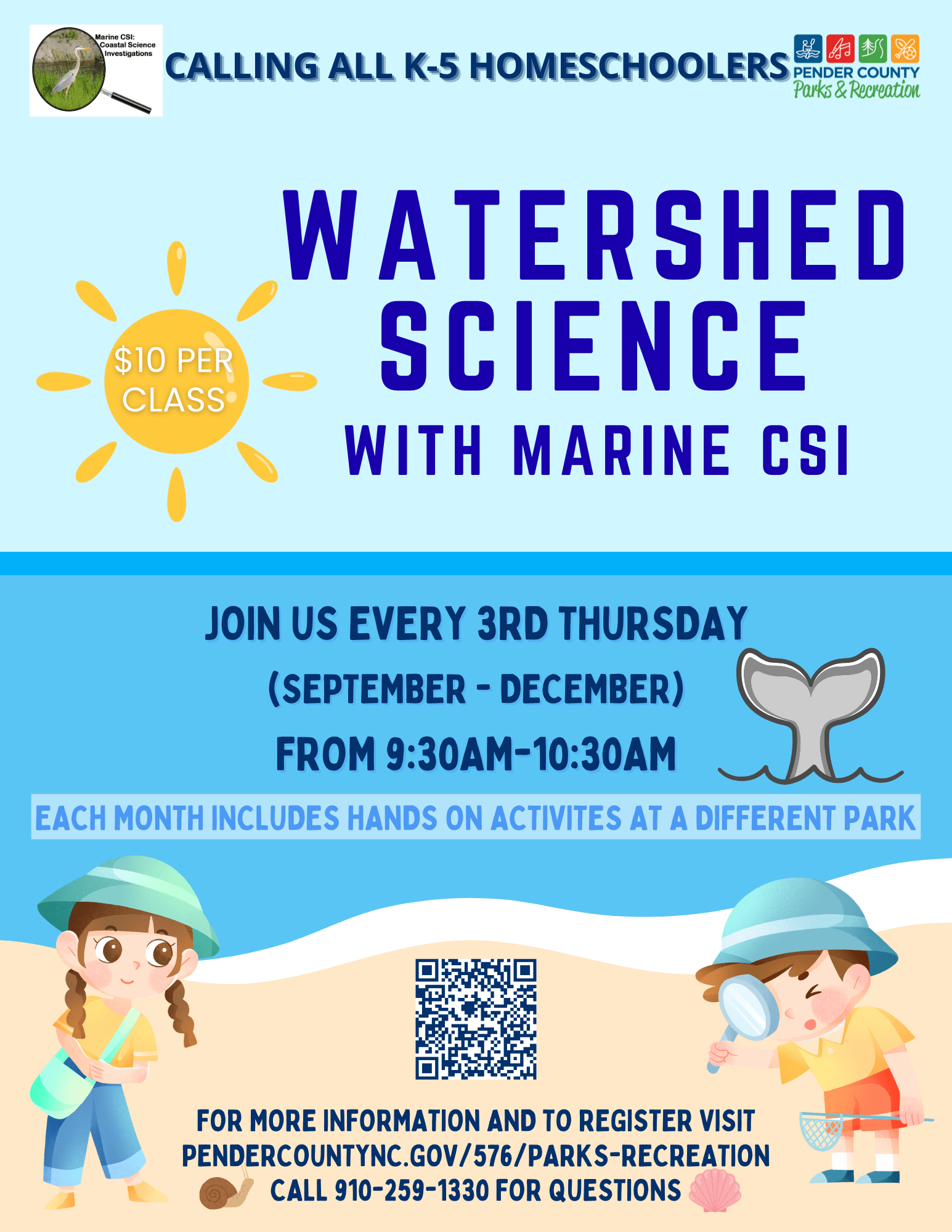 Investigate watershed science with Marine CSI