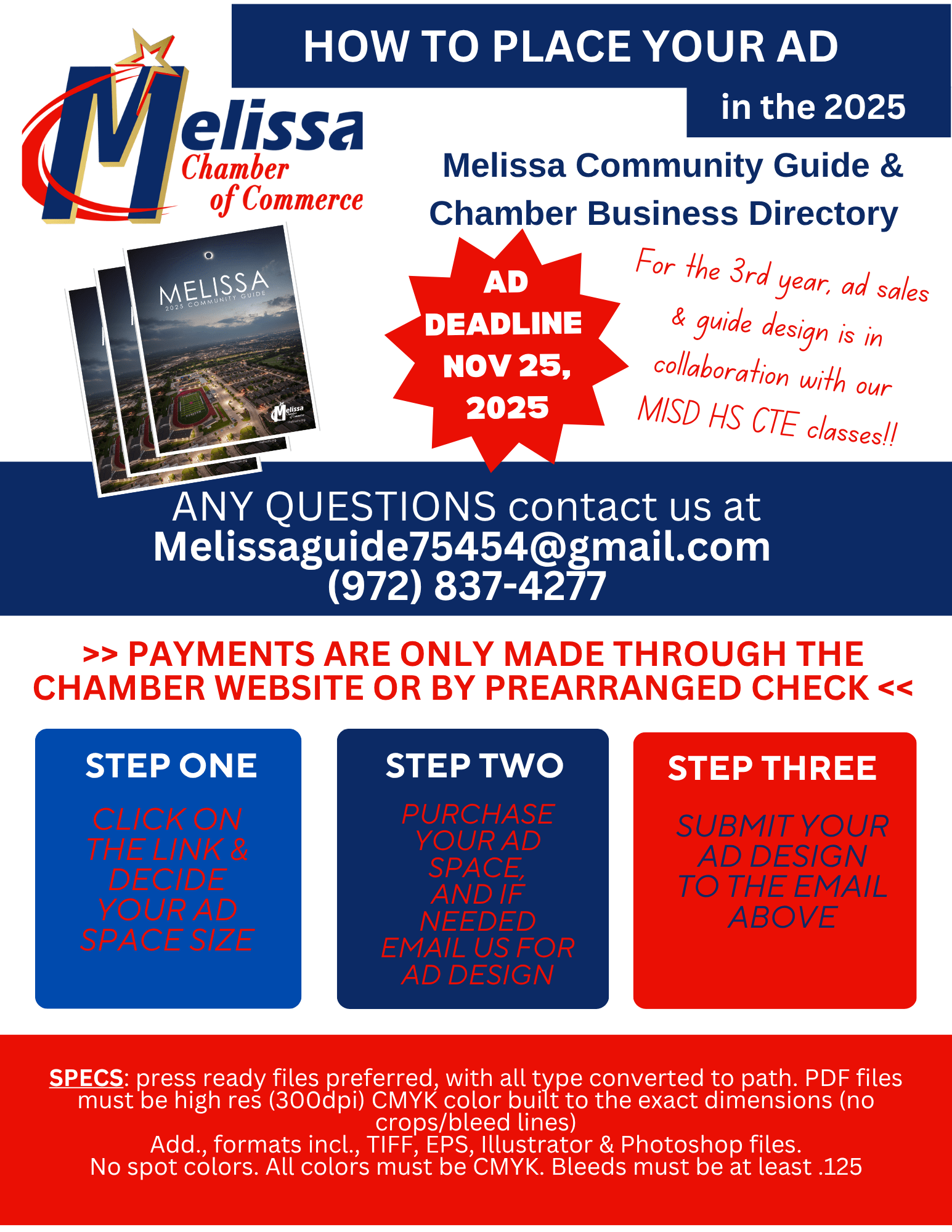 2026 Melissa Community Guide Book - Melissa Area Chamber of Commerce - TX