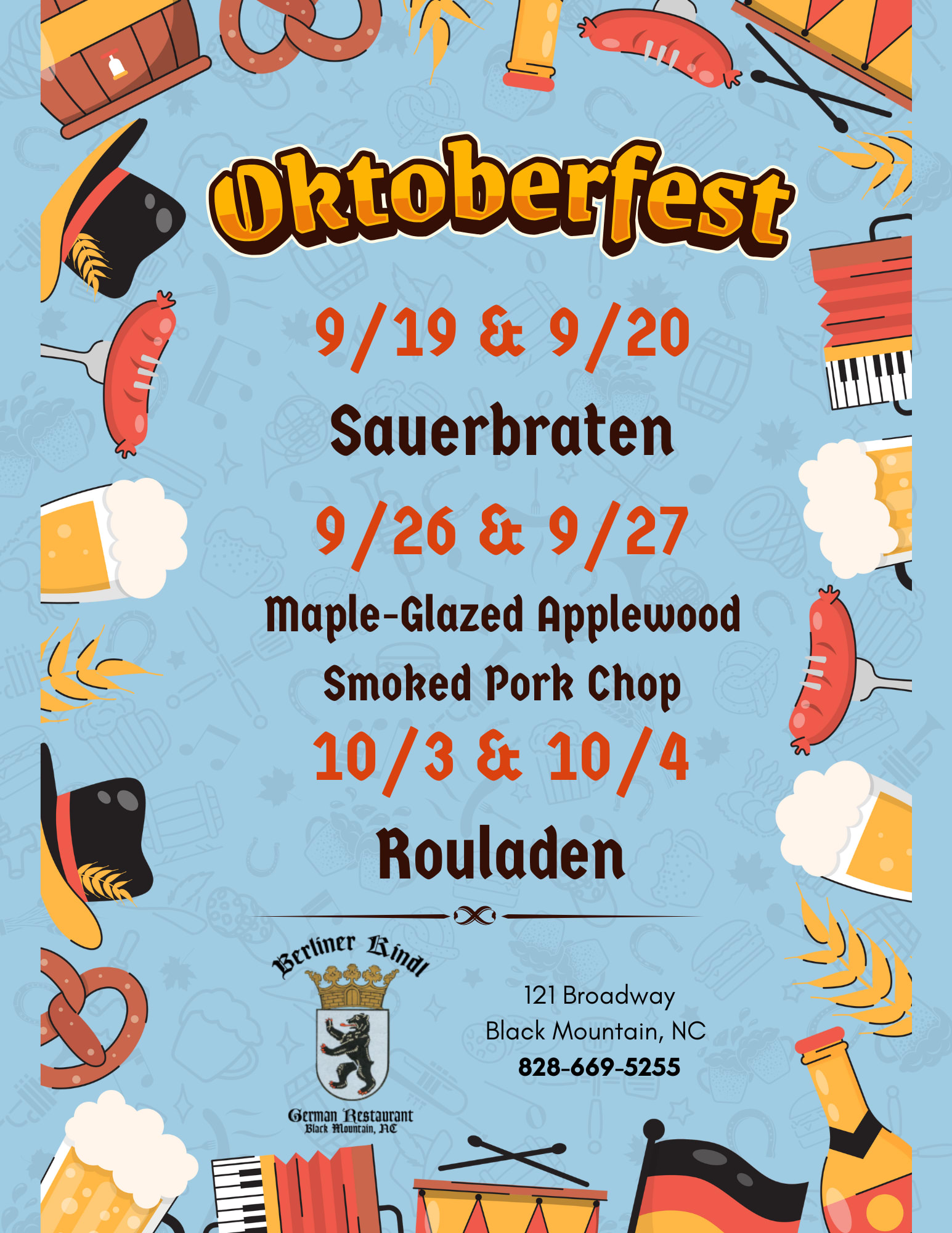 Oktoberfest Kick off party