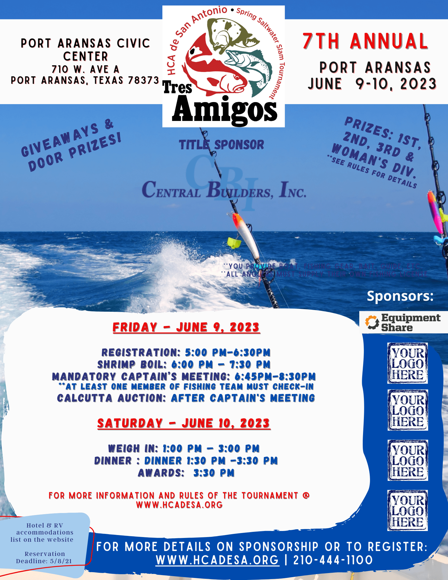 2023 Tres Amigos Flyer