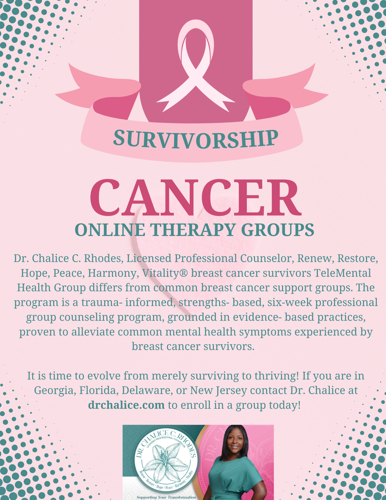 Online Cancer Therapy Groups