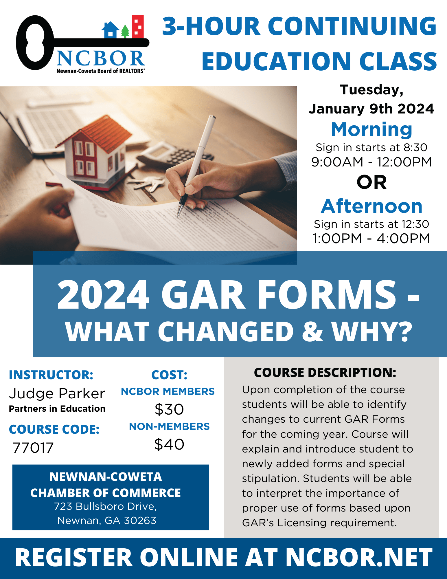 2024 GAR Forms What Changed & Why NCBOR