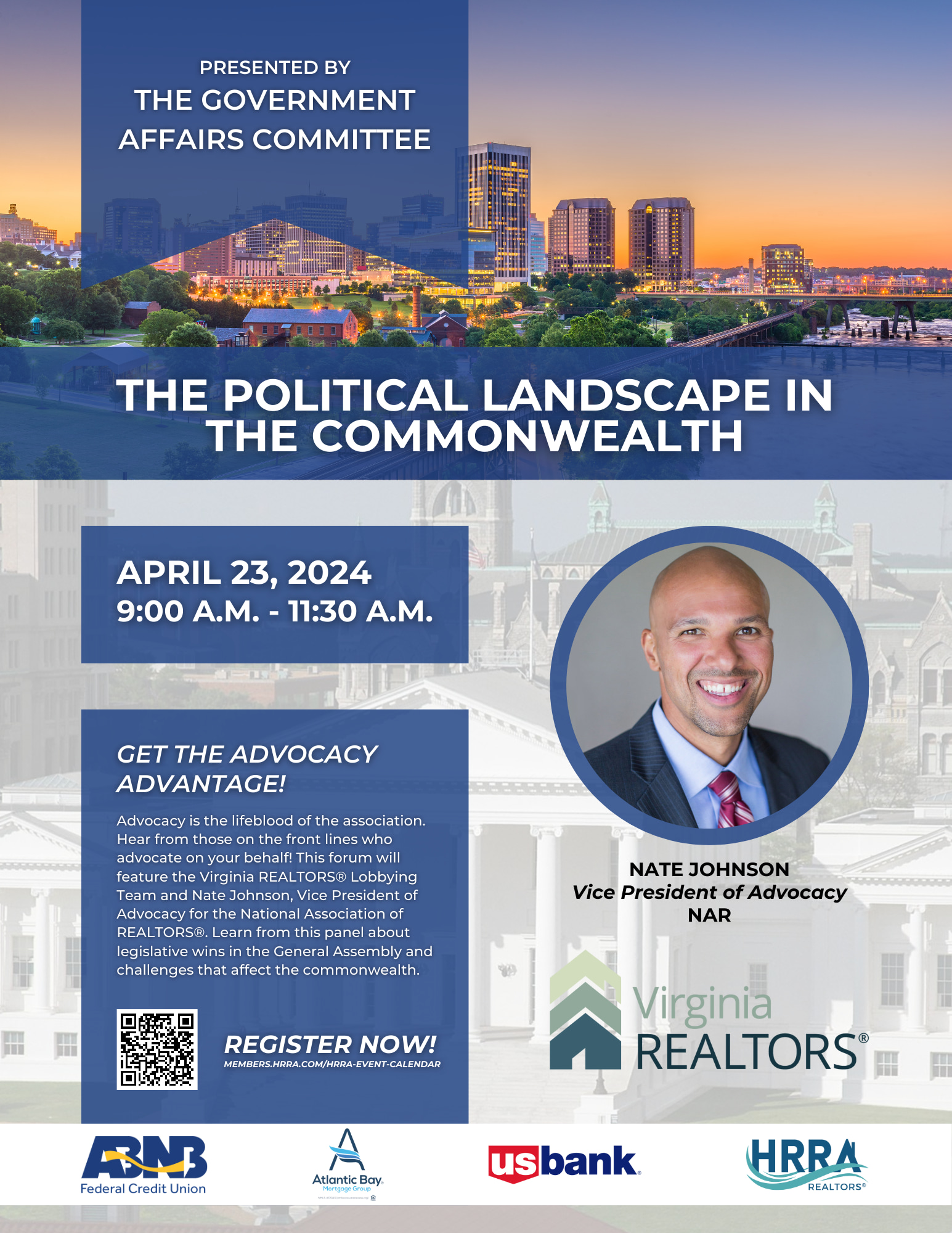 Government Affairs featuring Nate Johnson Hampton Roads REALTORS