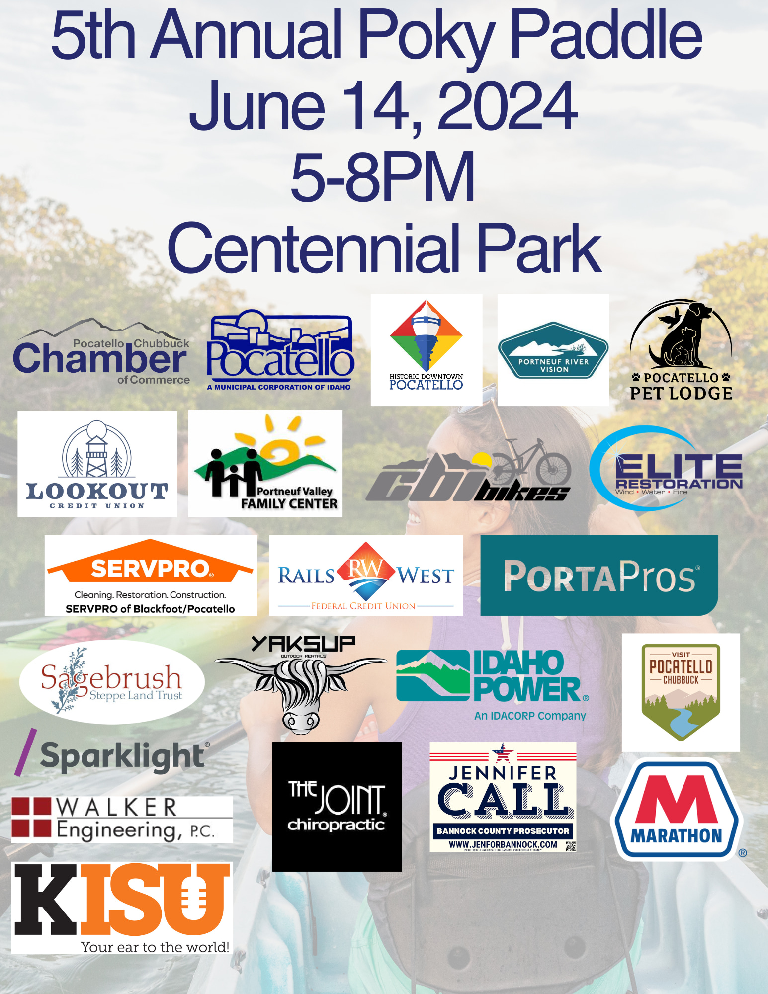 5th Annual Poky Paddle PocatelloChubbuck Chamber of Commerce