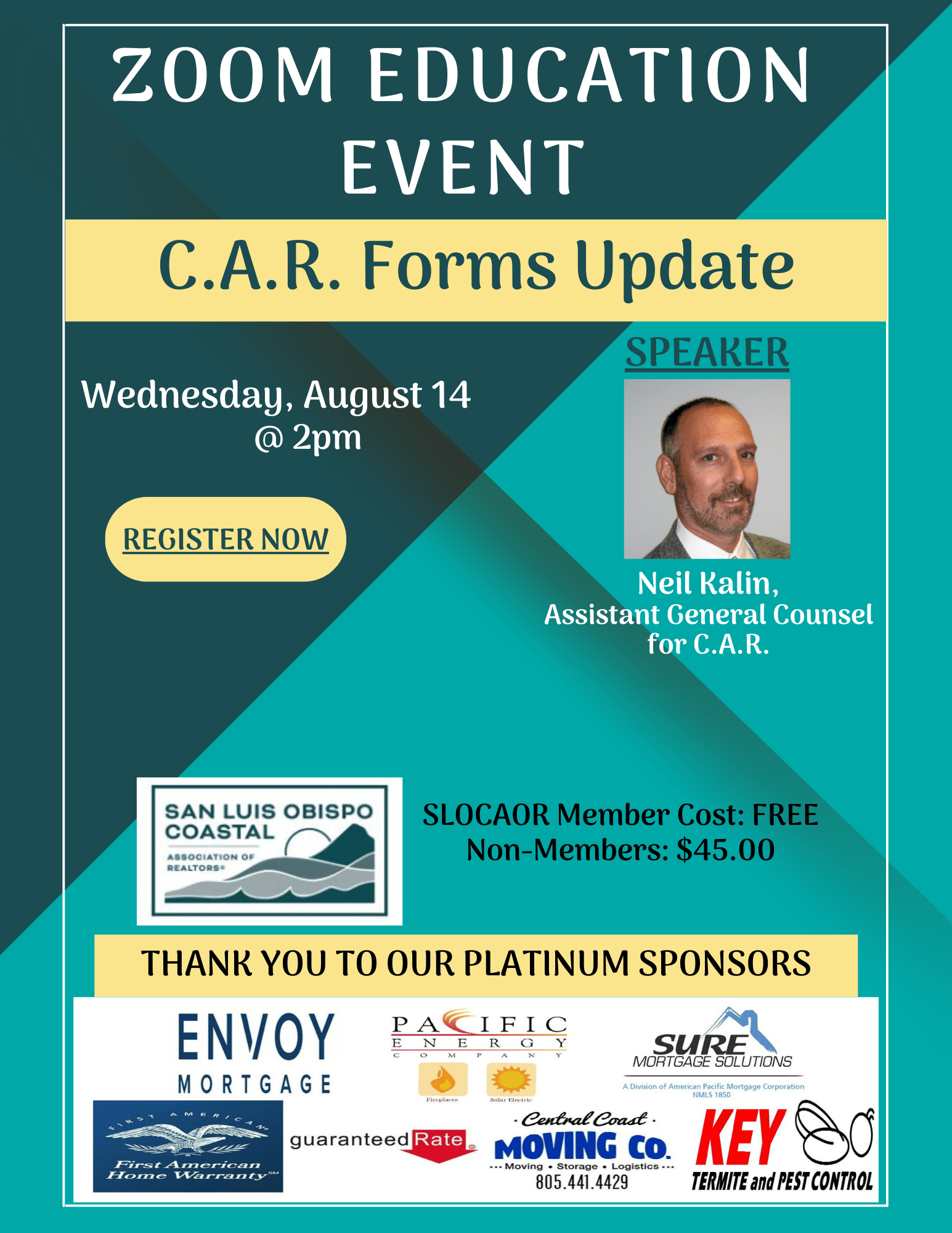 C.A.R. Forms Update - SLOCAOR | San Luis Obispo Coastal Association of ...