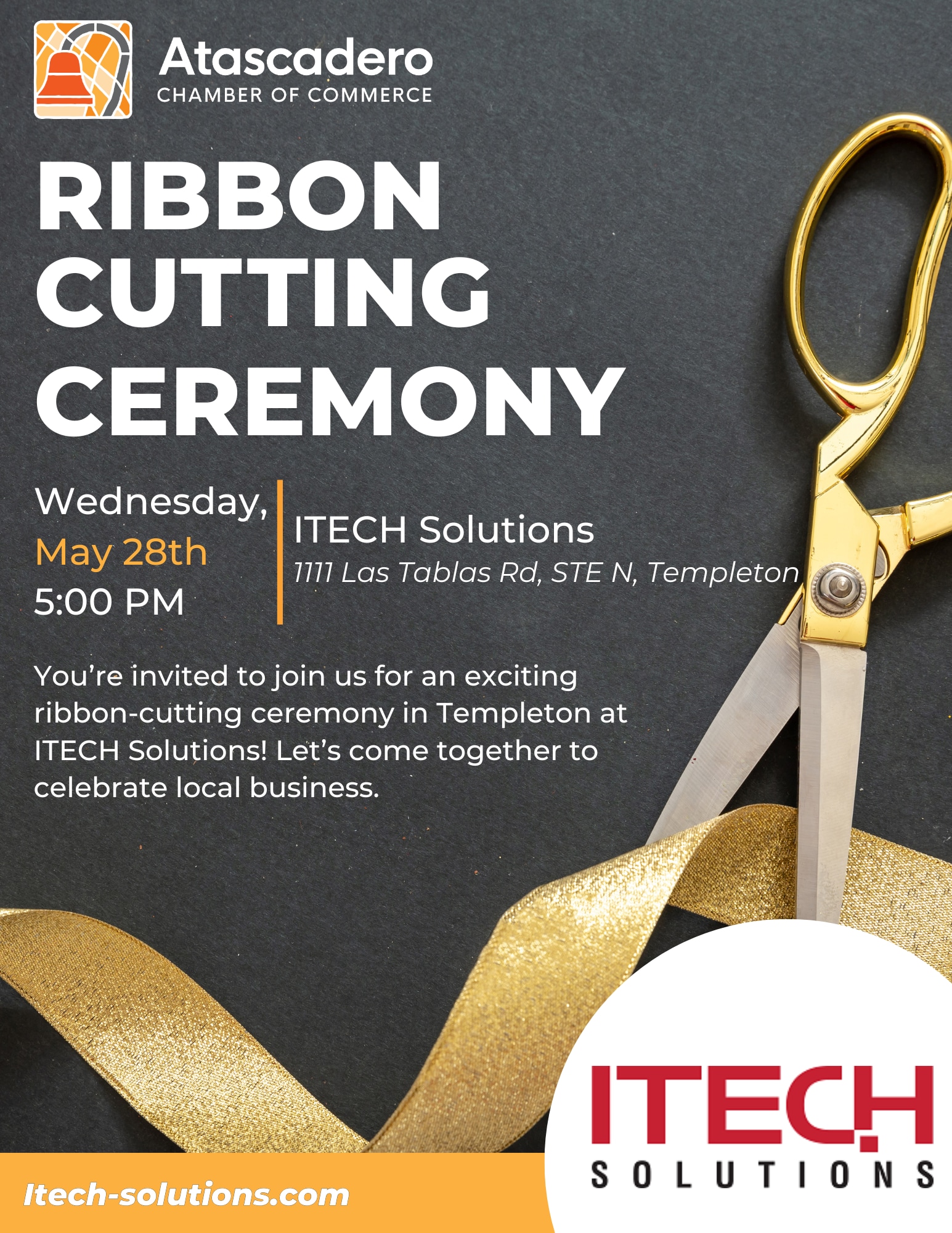 Ribbon Cutting Flyer