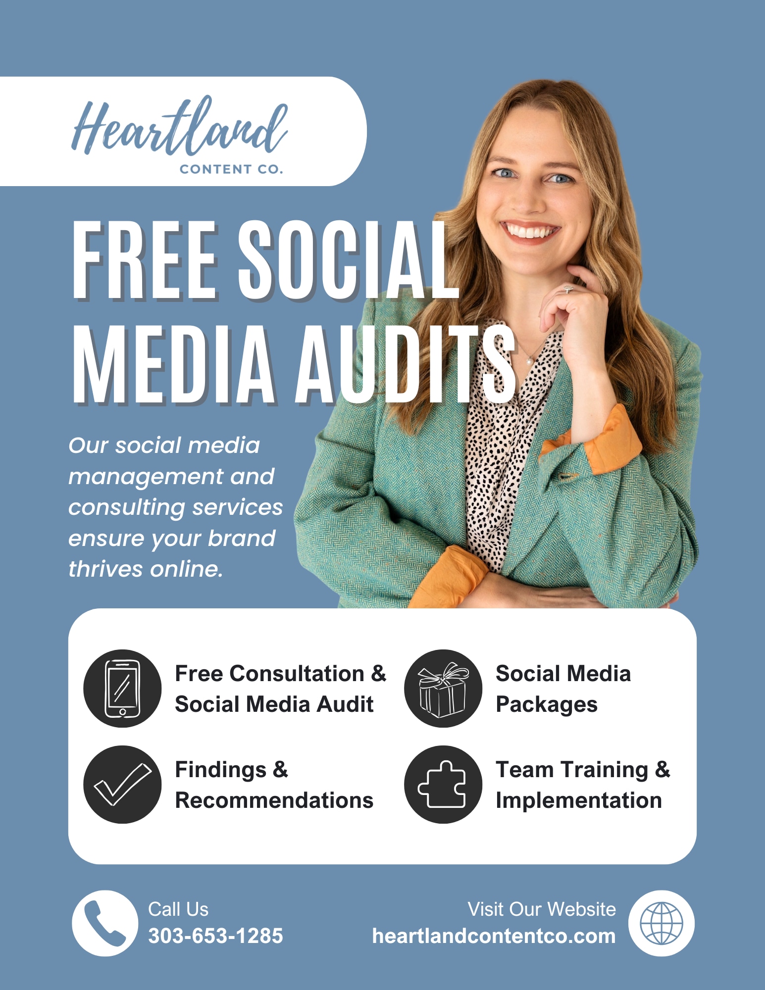 Free Social Media Audits from Heartland Content Co.
