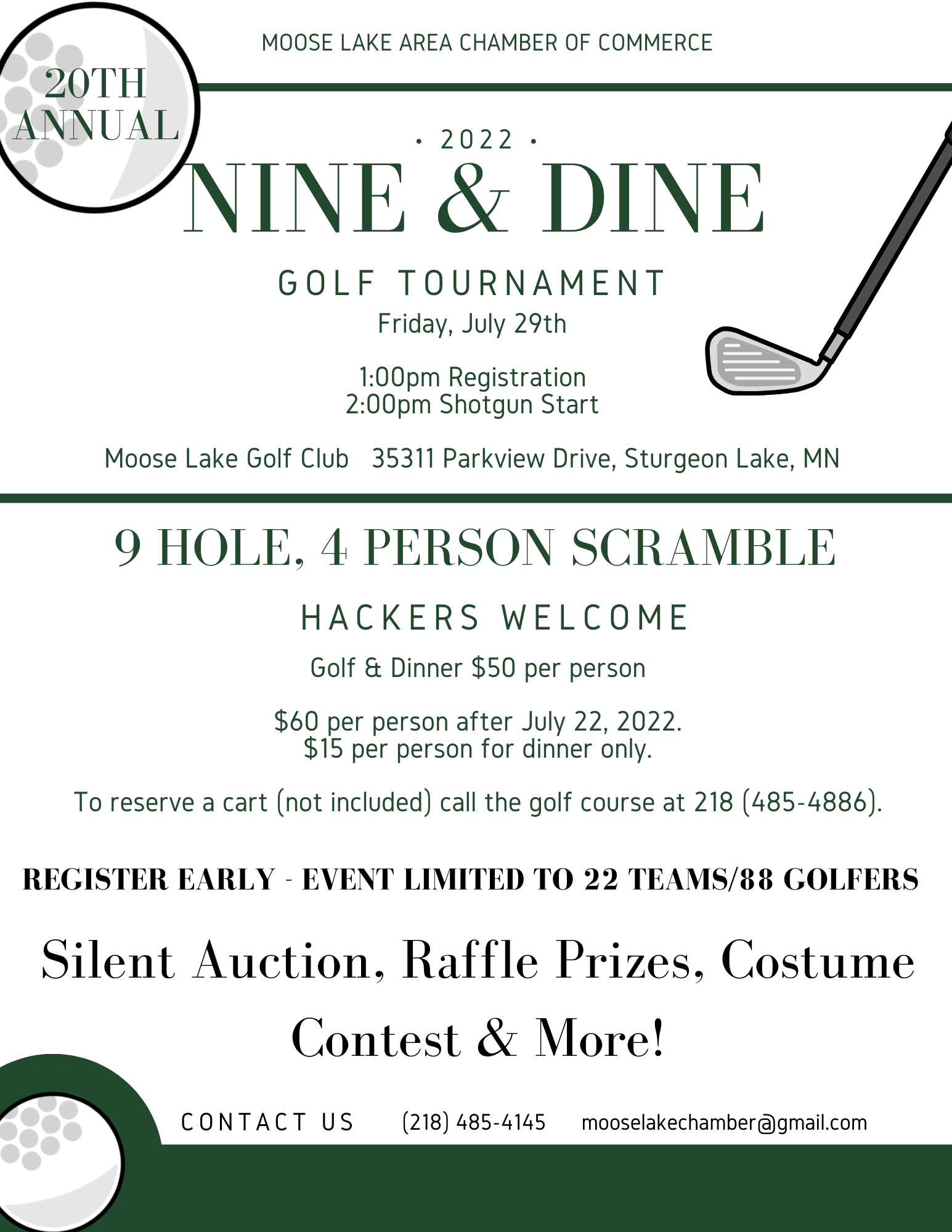 nine and dine flyer