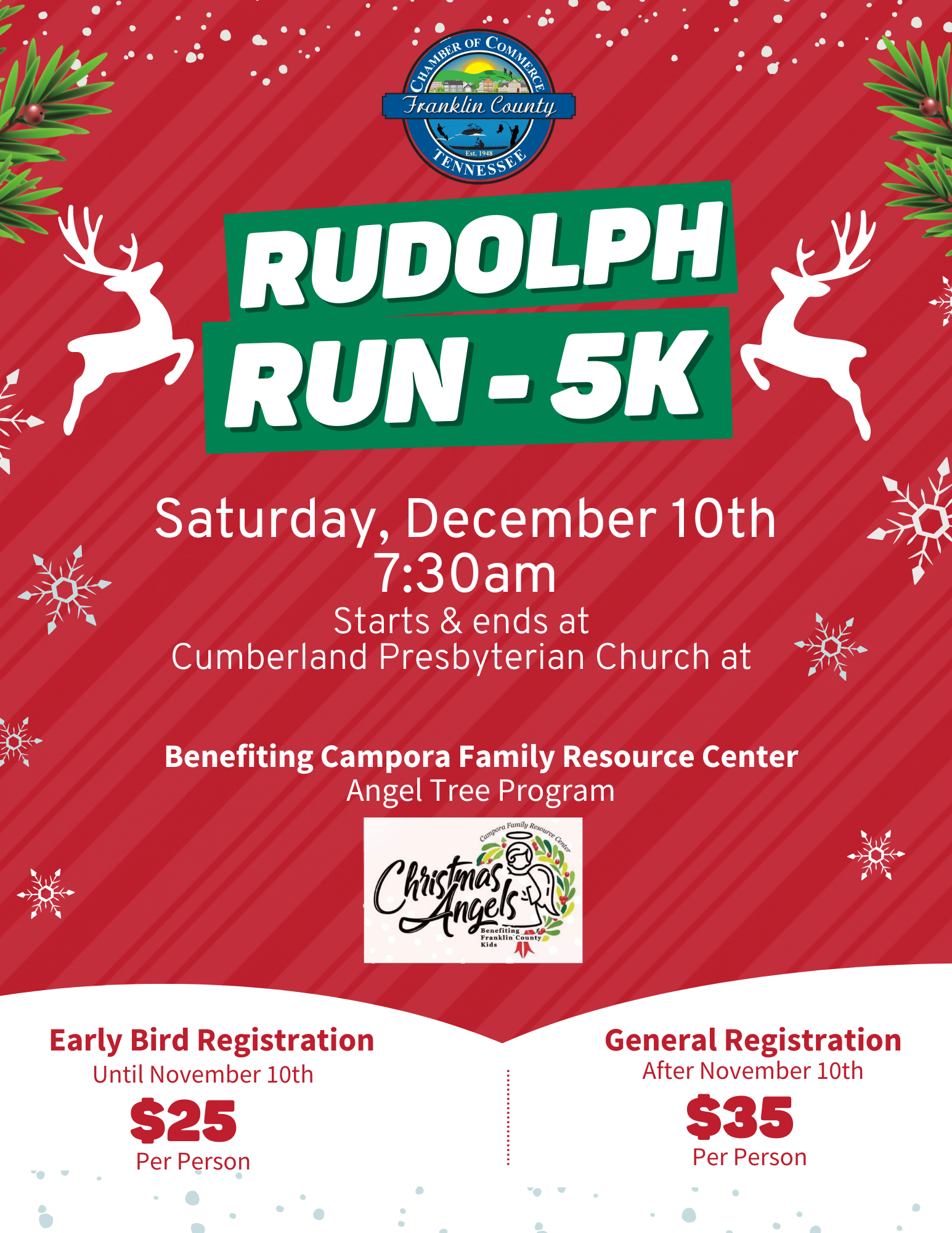 Rudolph Run Huntsville 2024 Maria Scarlet