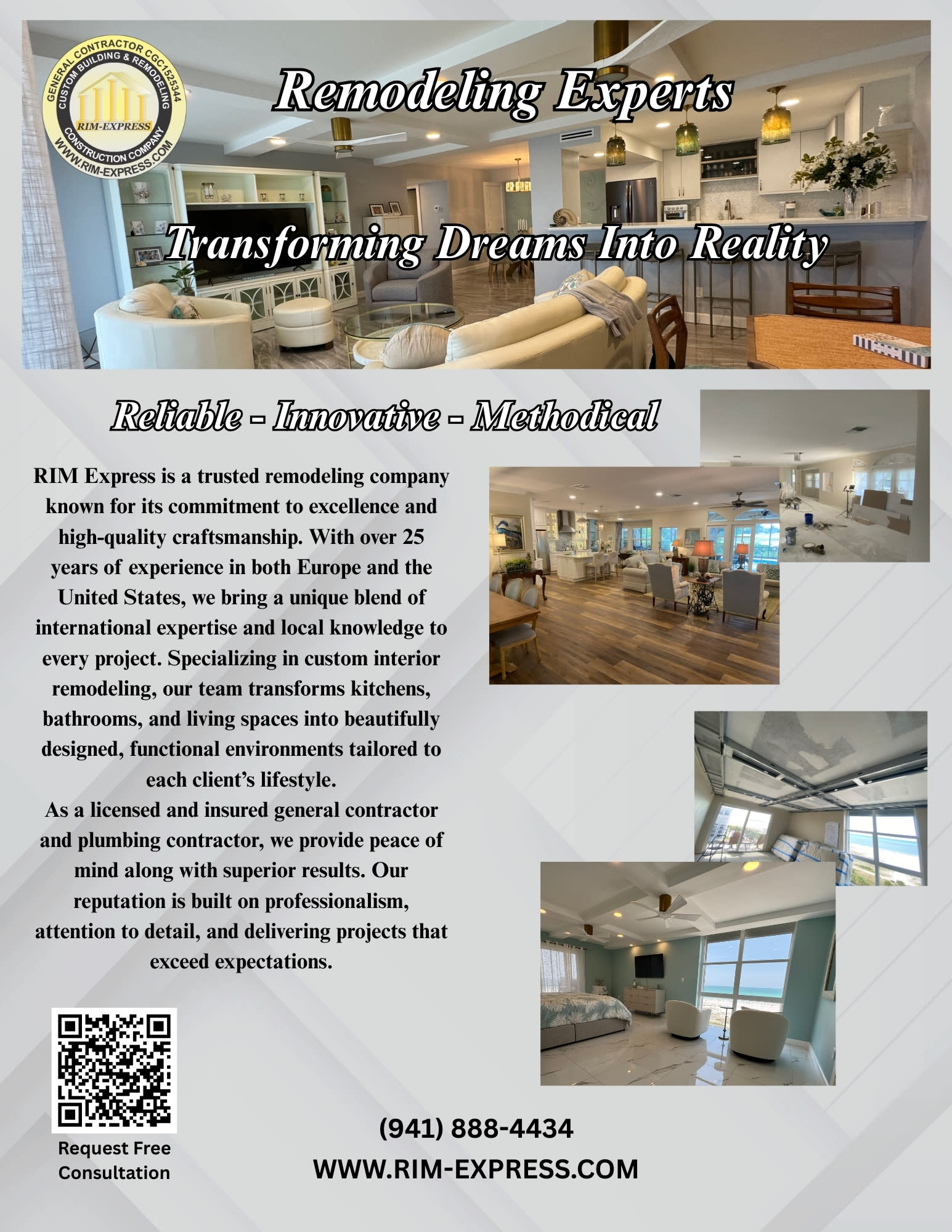 remodeling flyer