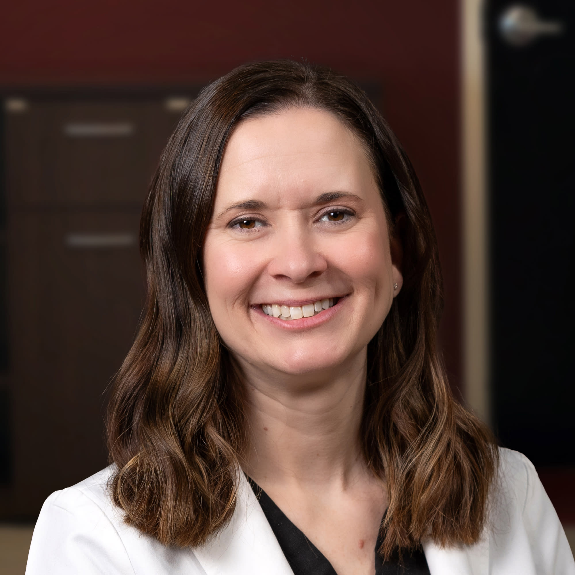 Dr. Sara Hanley, audiologist at Bloomington-Normal Audiology.