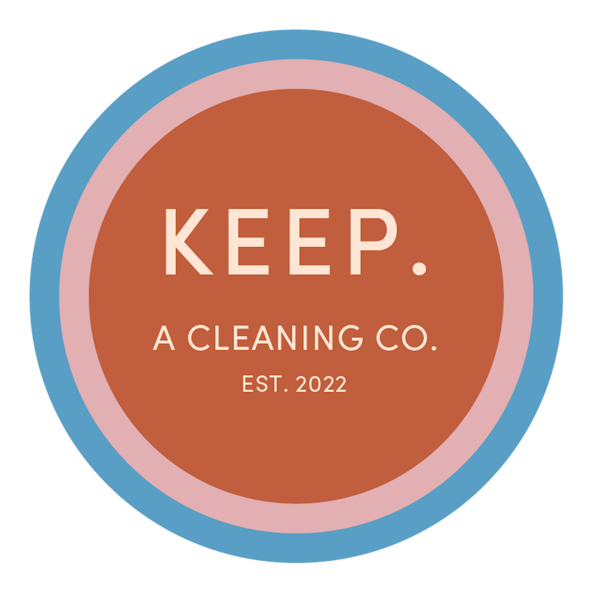Cleaning services company logo