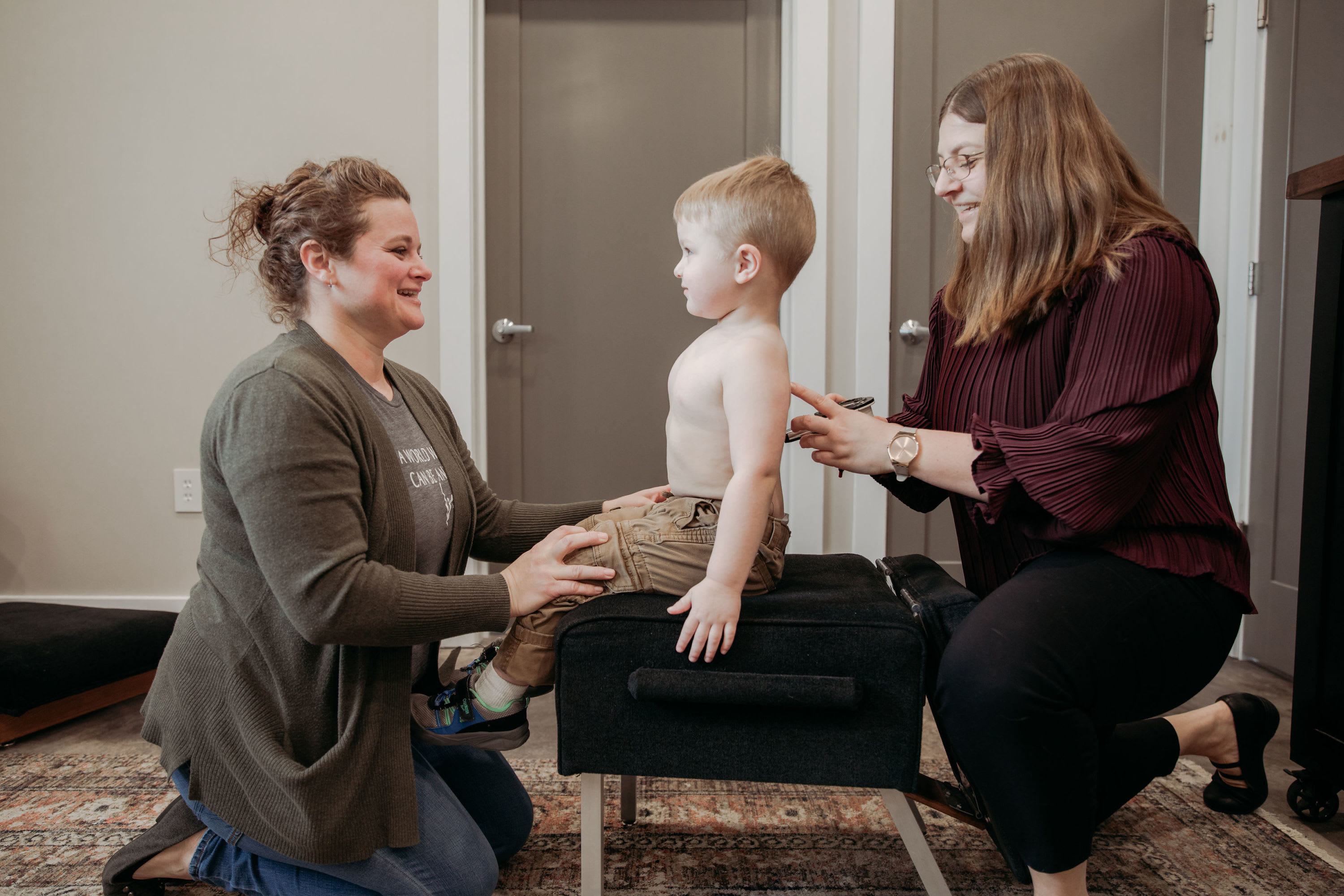 "Dr. Samantha is such a caring doctor."