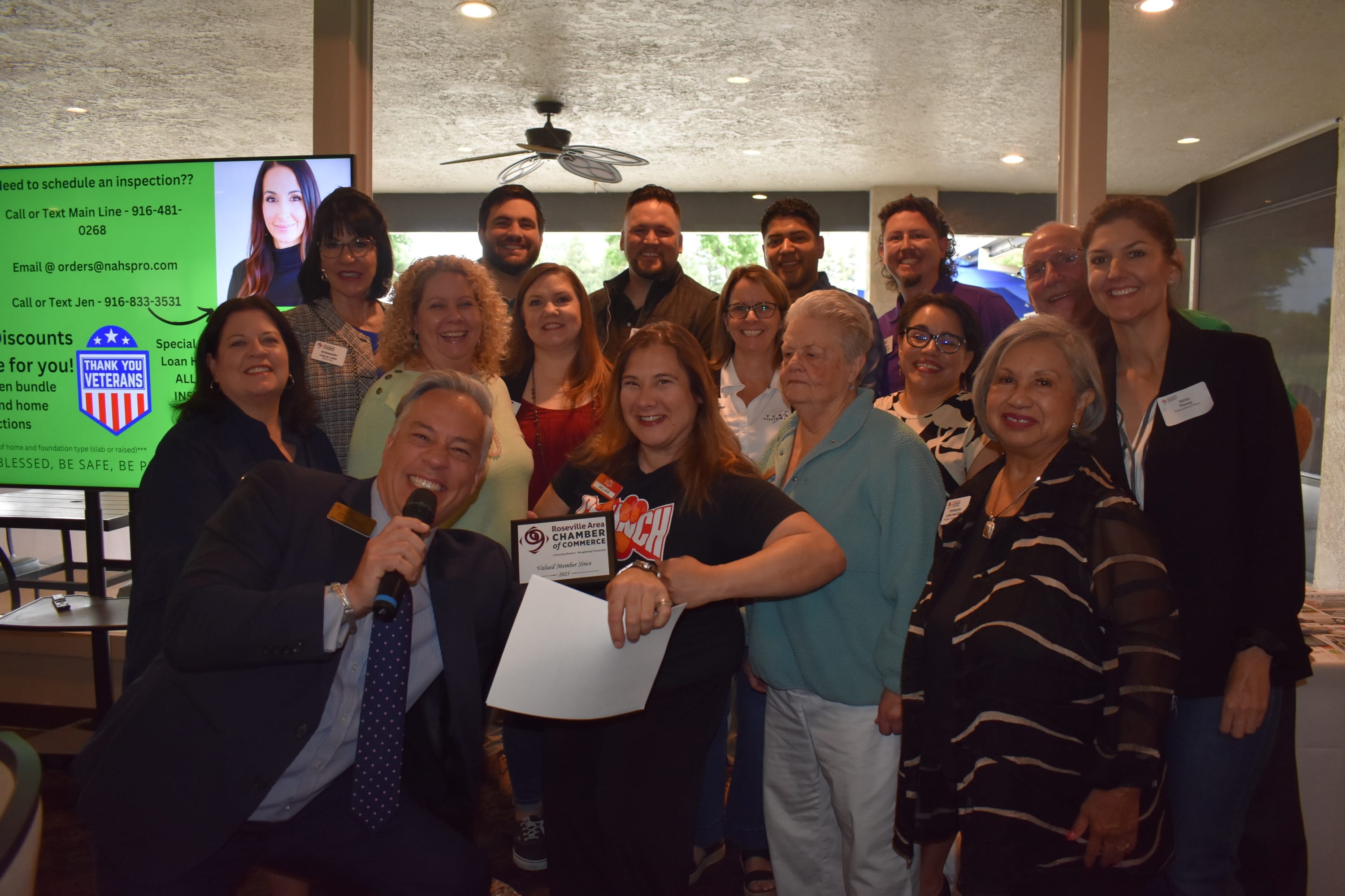 Plaque Presentation - April 2025