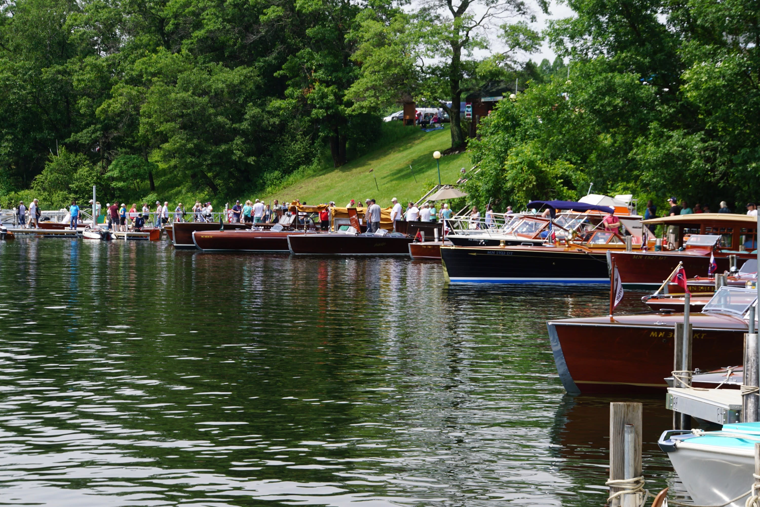 2022 Whitefish Antique and Classic Boat Show CM Crosslake Minnesota