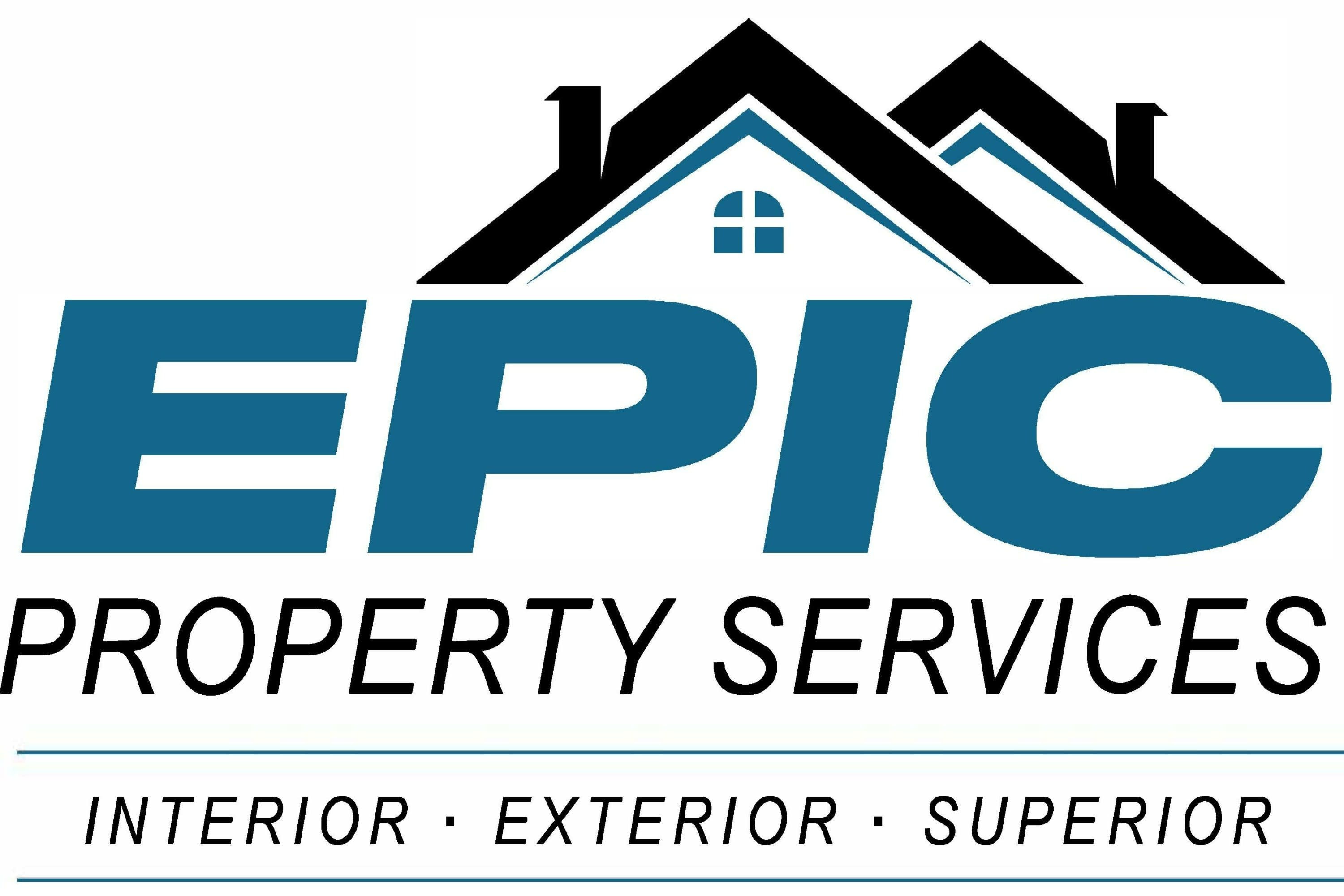 Epic Property Services logo "Interior - Exterior - Superior"