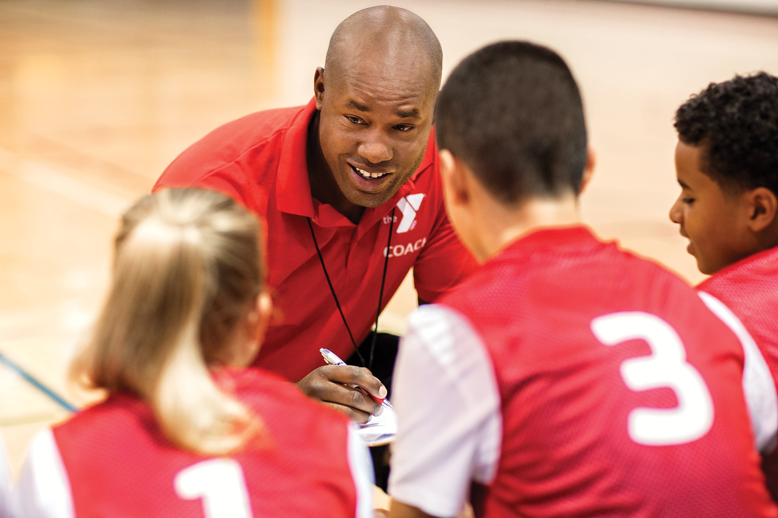 Be a coach at the YMCA