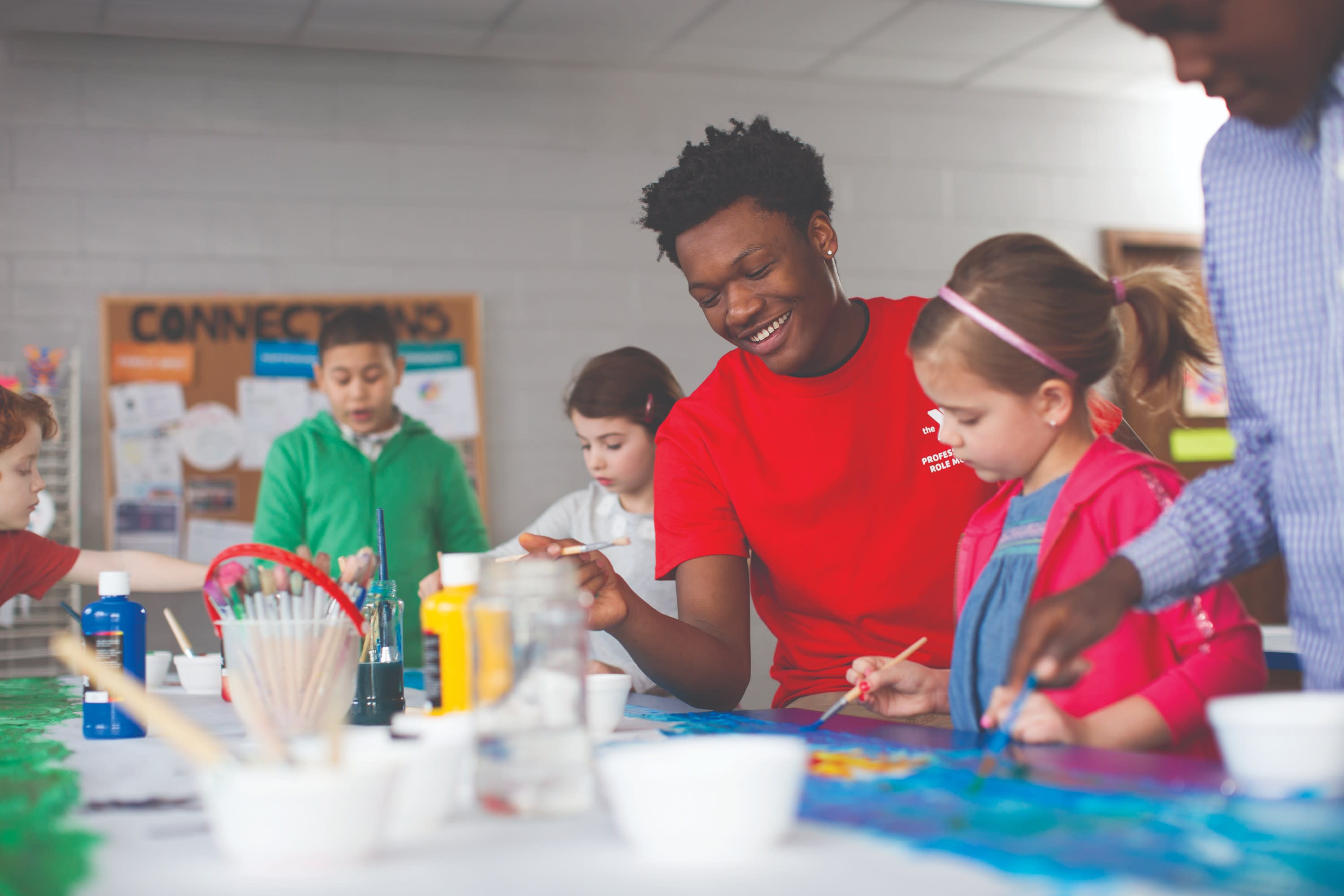 Work with students afterschool in Before & After school care