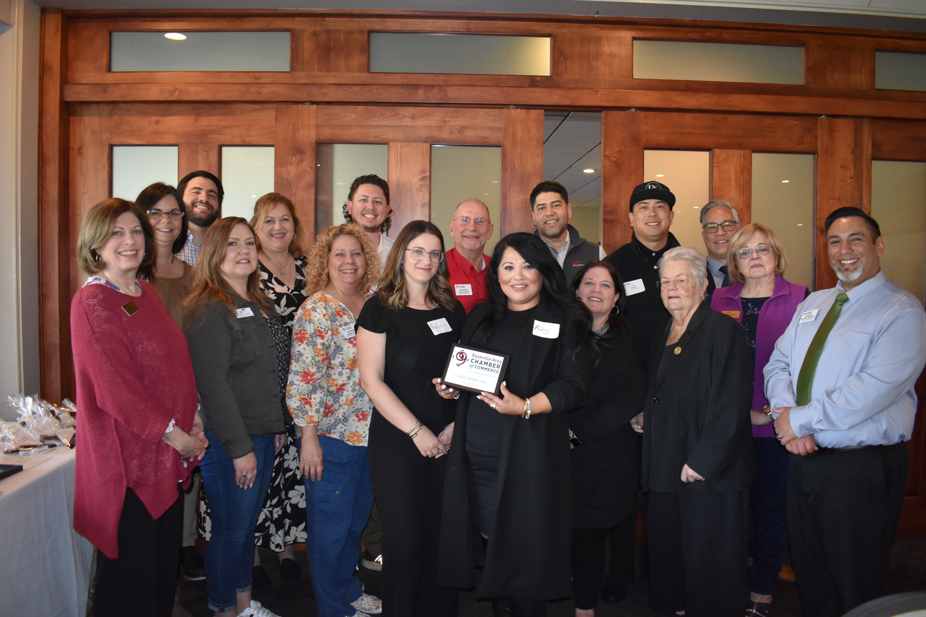 Plaque Presentation - February 2025