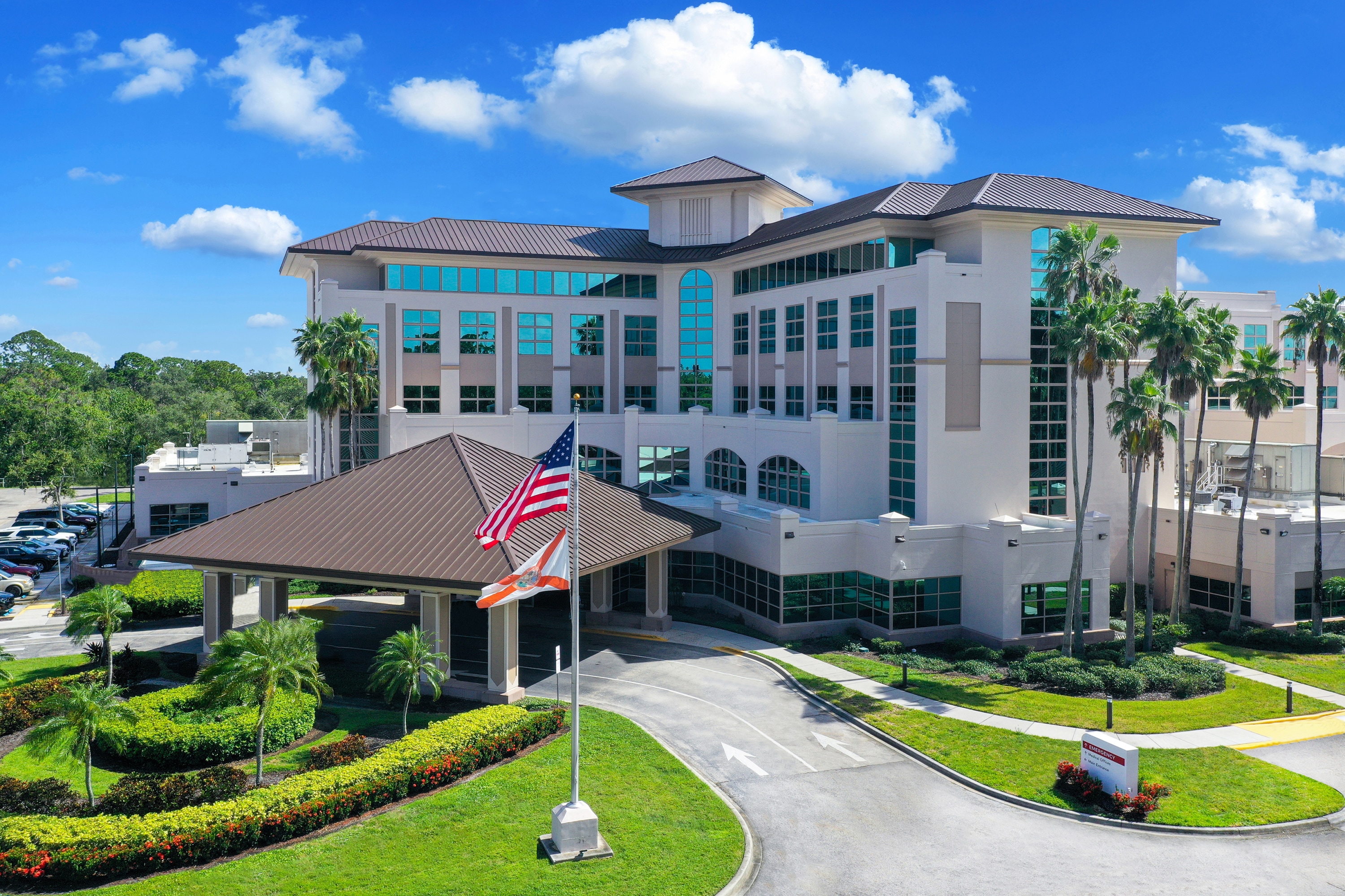 Exterior of hospital