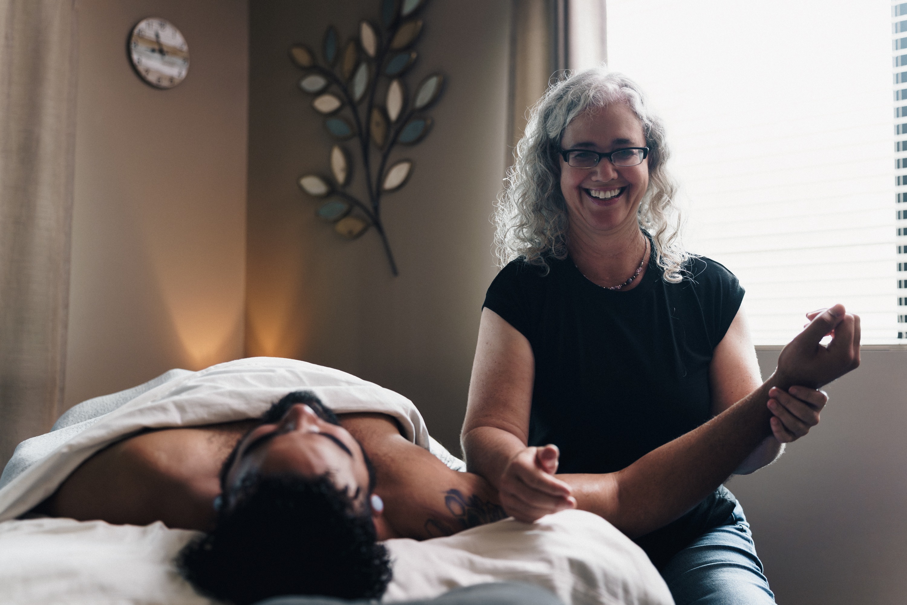 Massage therapy for pain relief in Clearfield, Utah.