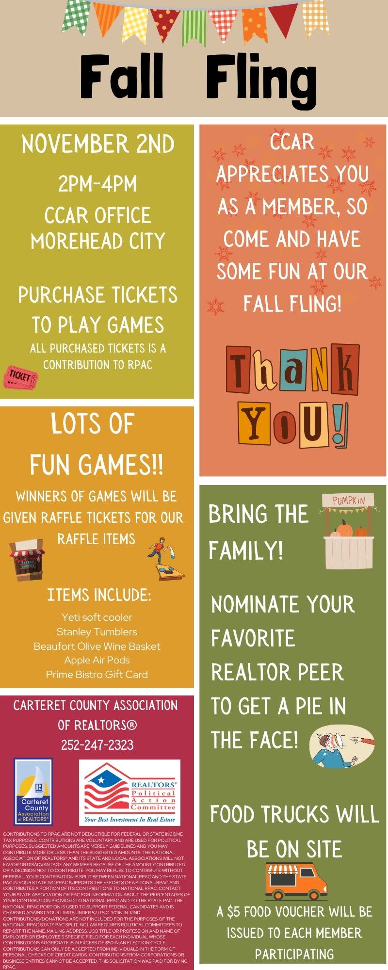 Fall Fling Member Appreciation Event Carteret County Association Of change-is-coming-like-it-or-not-strive-creative