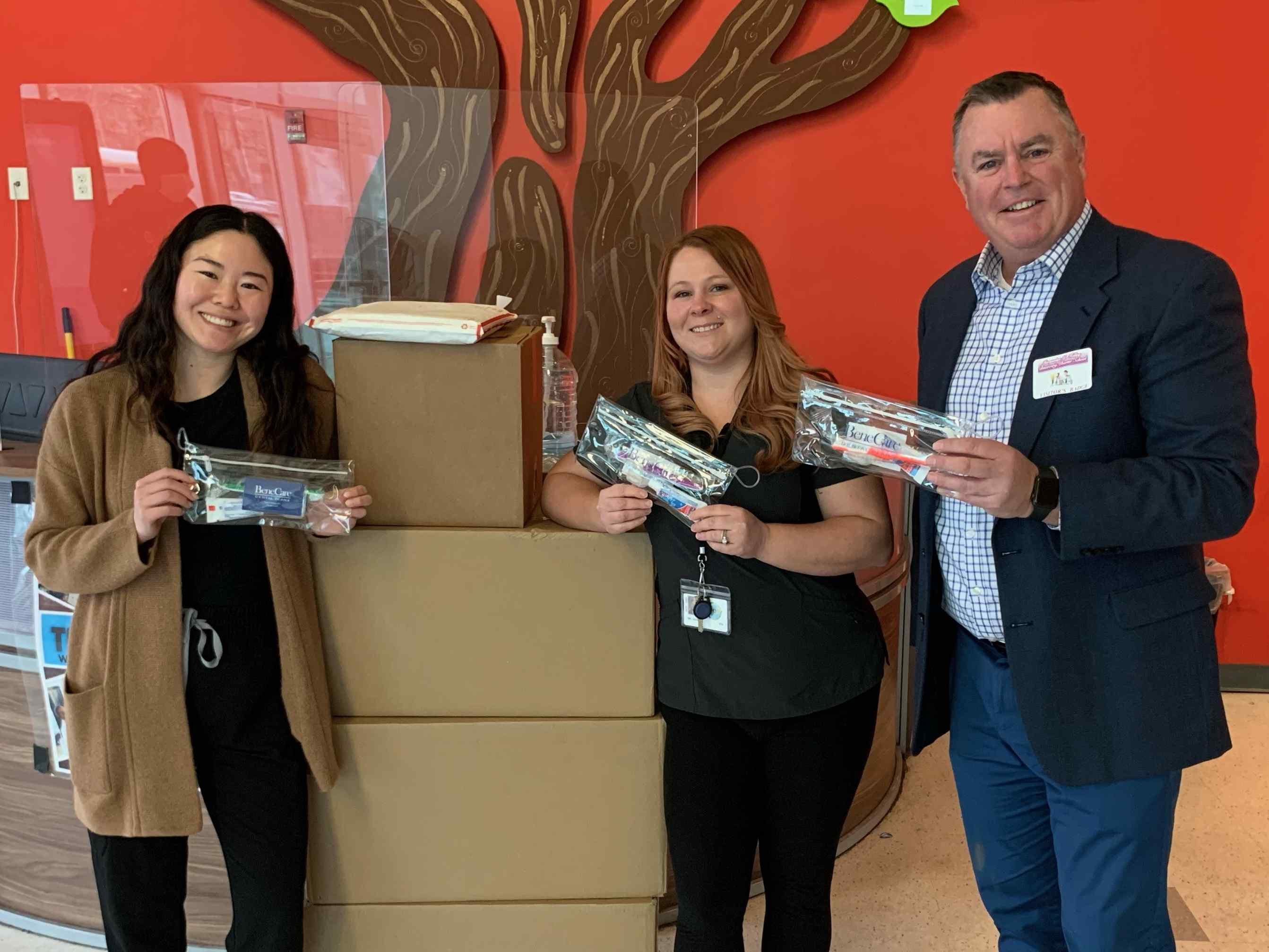 BeneCare teams up with local organizations to help educate kids on the importance of good oral health.