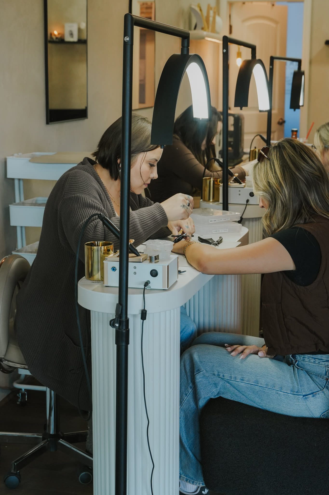 sedona permanent jewelry, spark artists, permanent jewelry