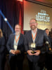 Jonathan Yeager and Chris Trendler with the PRLA Rising Star Awards