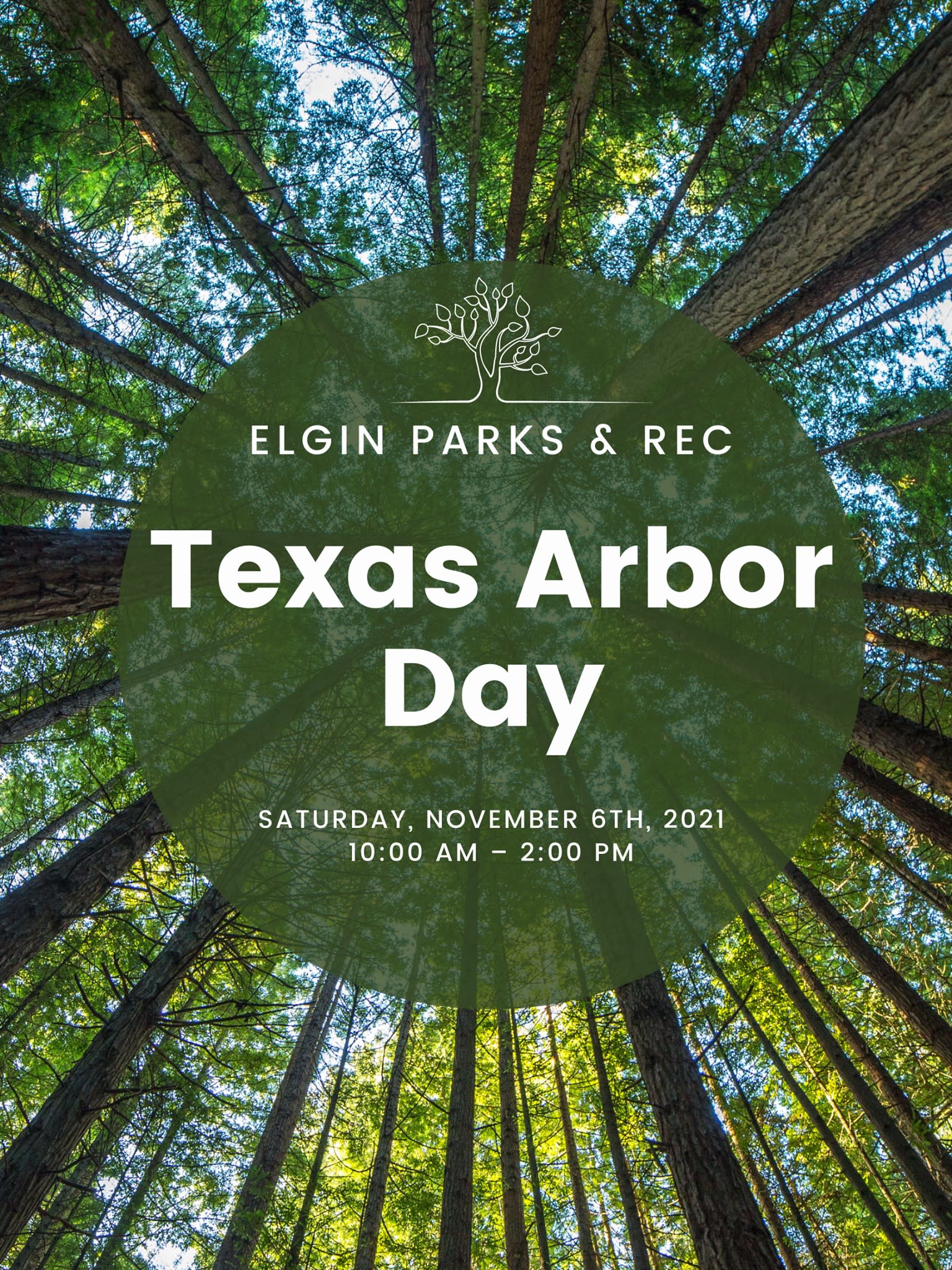 Texas Arbor Day Celebration with Elgin Parks & Recreation Elgin