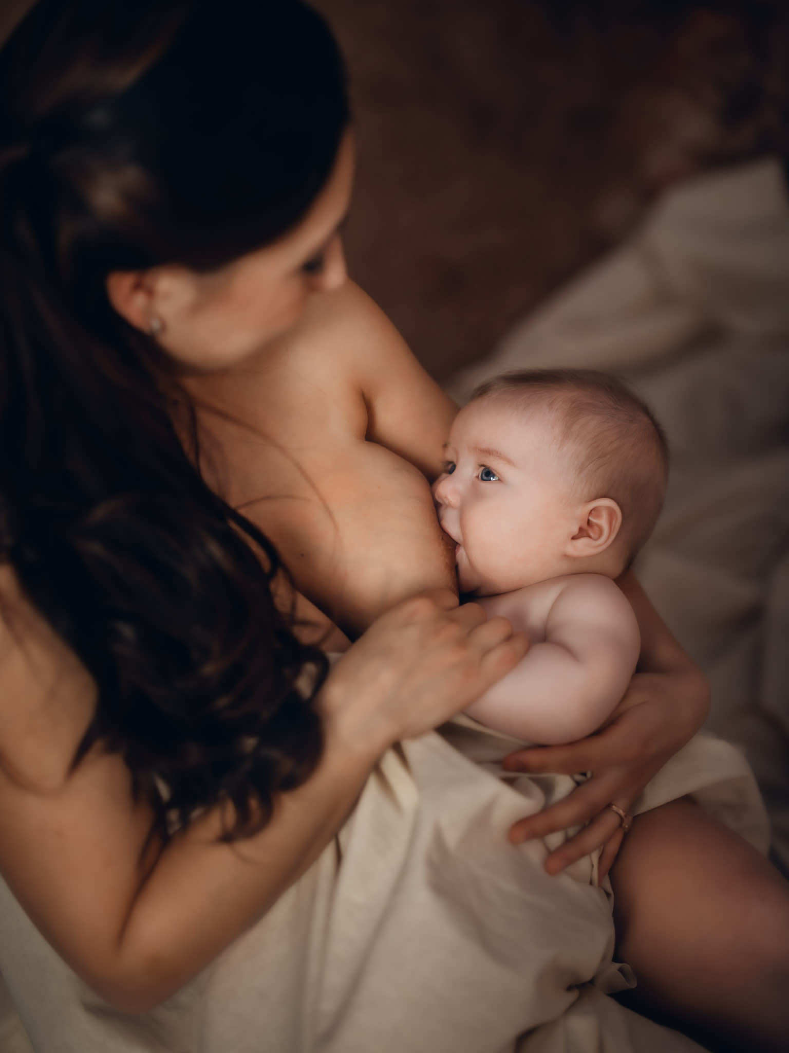 Breastfeeding mom