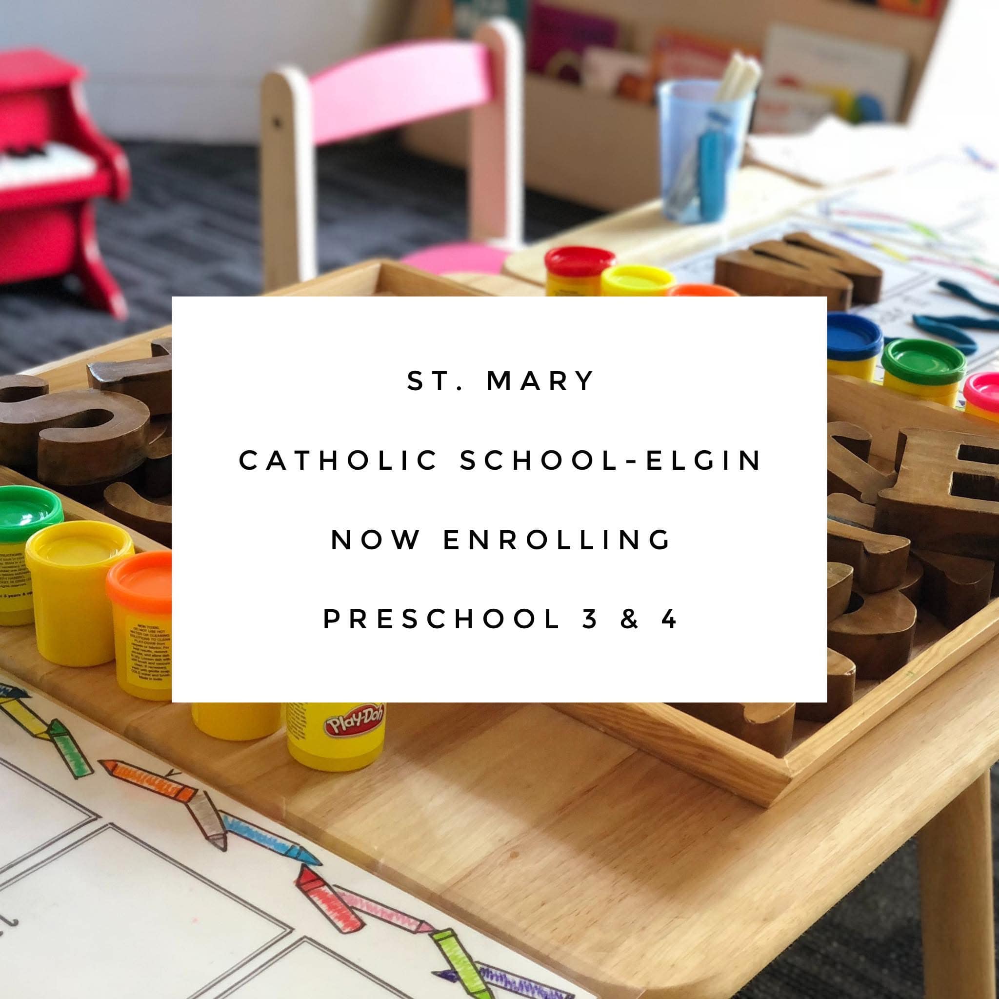 St. Mary Catholic School in Elgin.