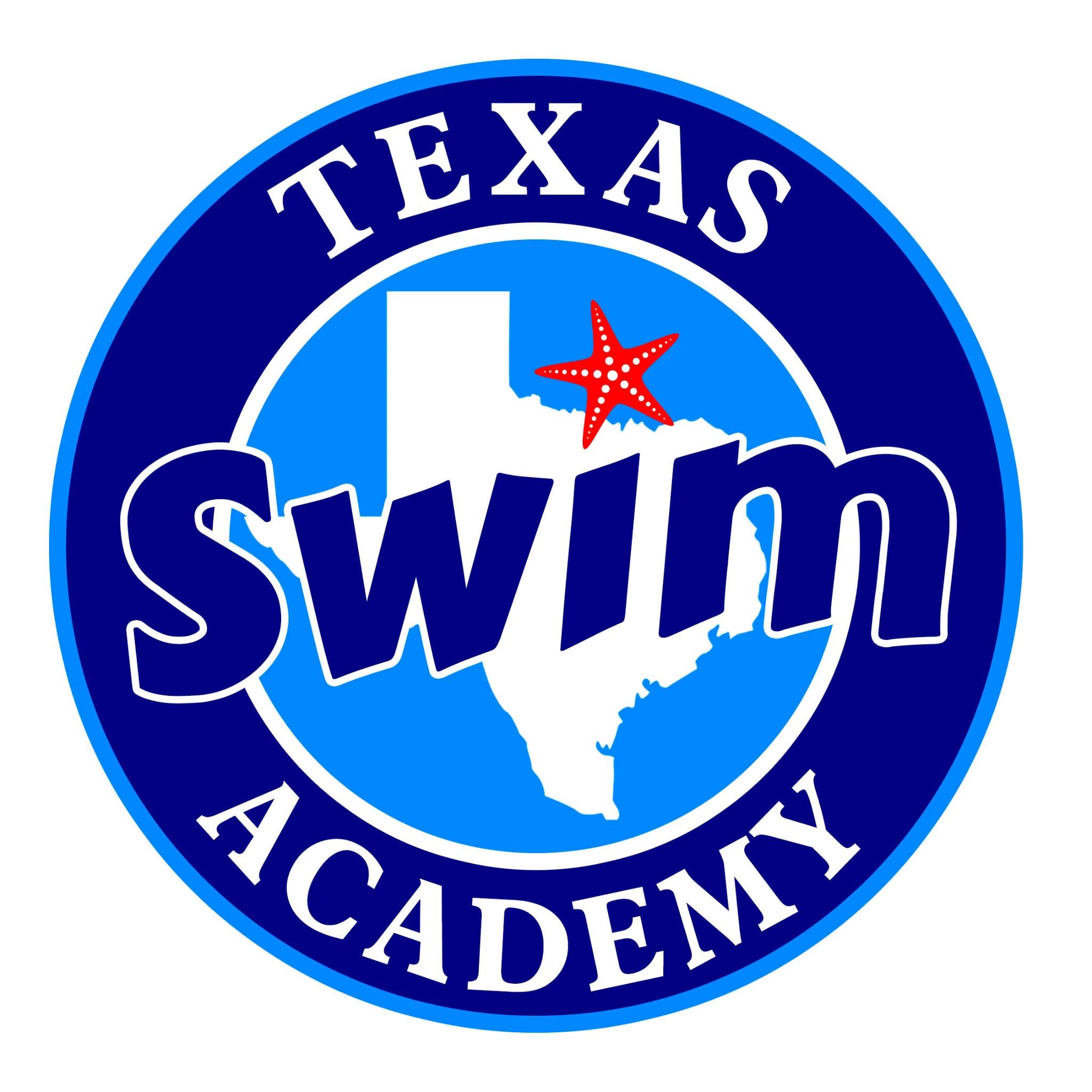 Texas Swim Academy instructor teaching a child water safety, survival skills, & swimming techniques in a safe indoor pool.