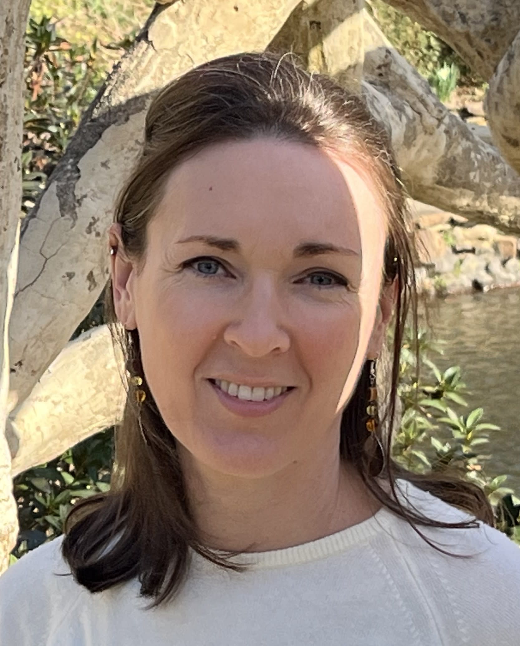 Dr. Rachel Hollander at the Old Mill, North Little Rock