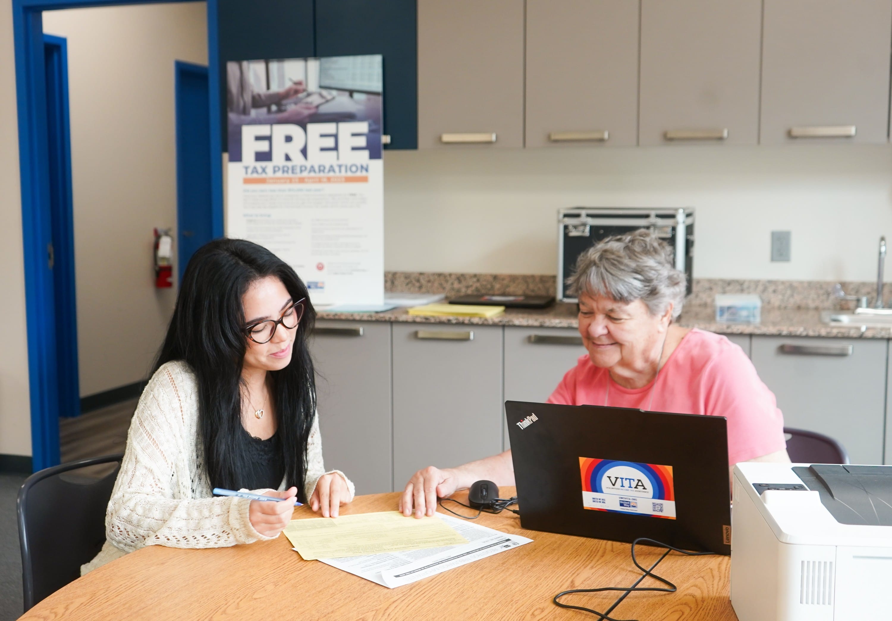 Free tax preparation VITA Goodwill United Way