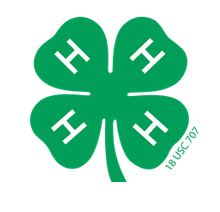 4-H green clover logo