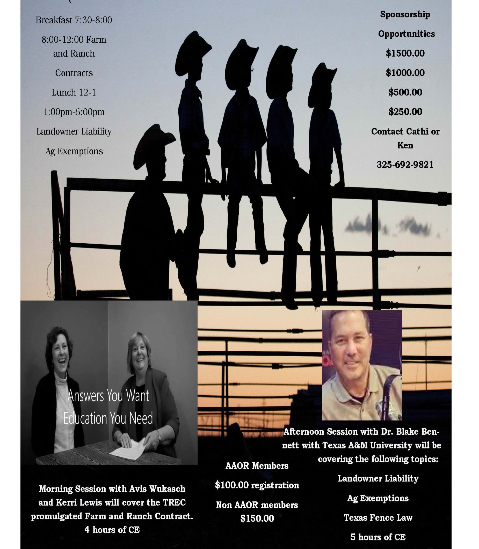 Farm and Ranch Symposium Abilene Association of REALTORS®