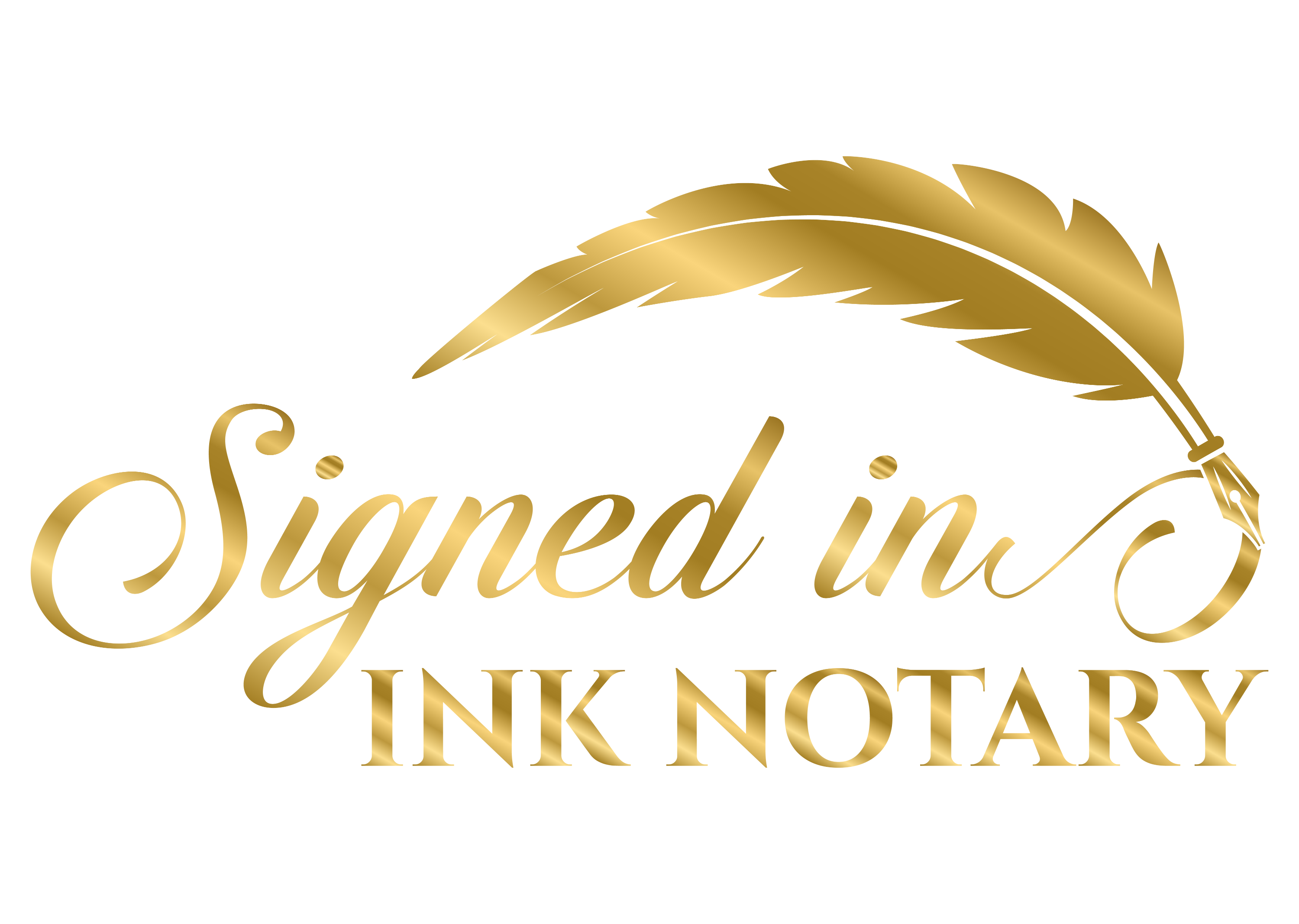Photo of Signed in Ink Notary's Logo