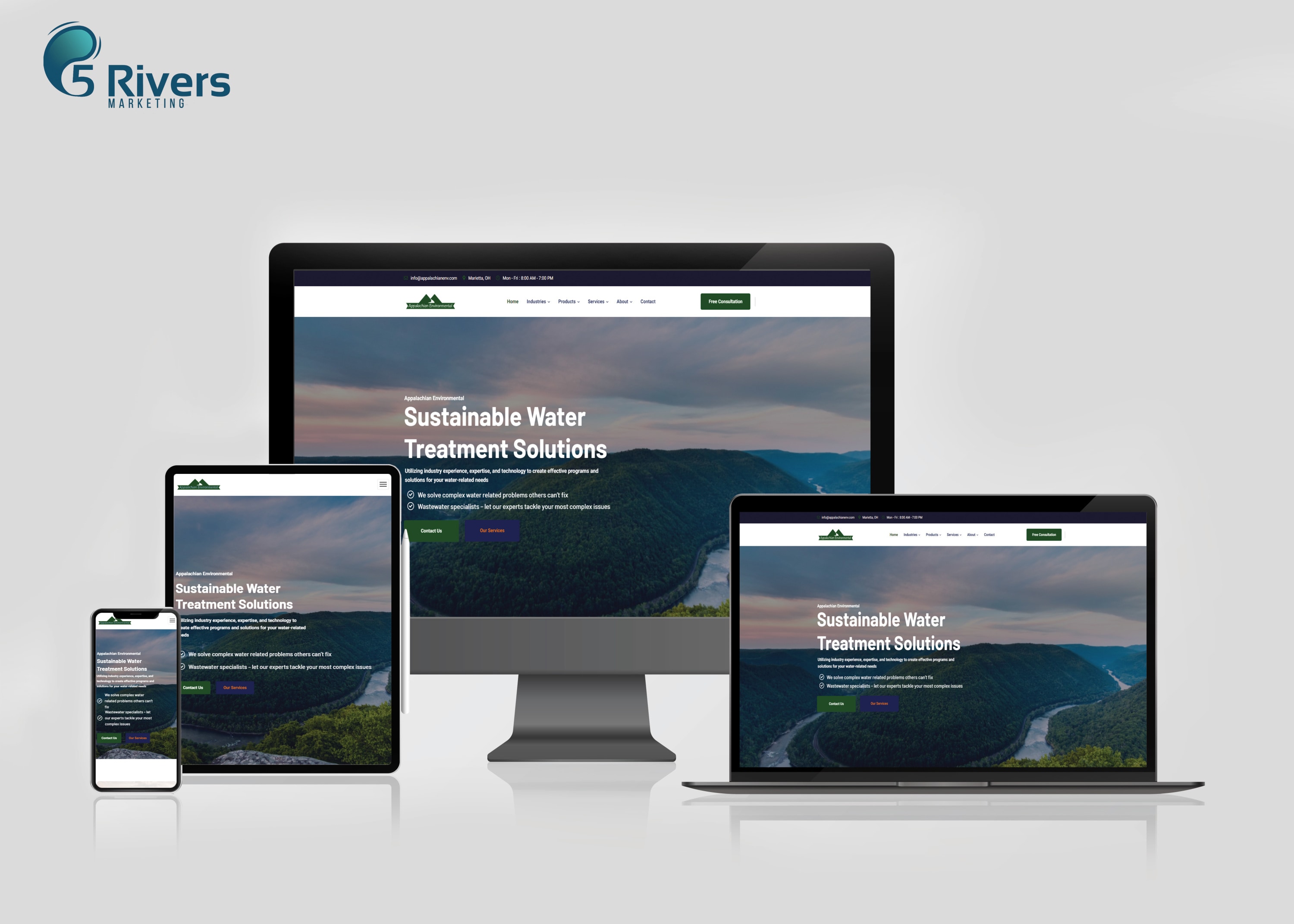 Website Design Five Rivers Marketing