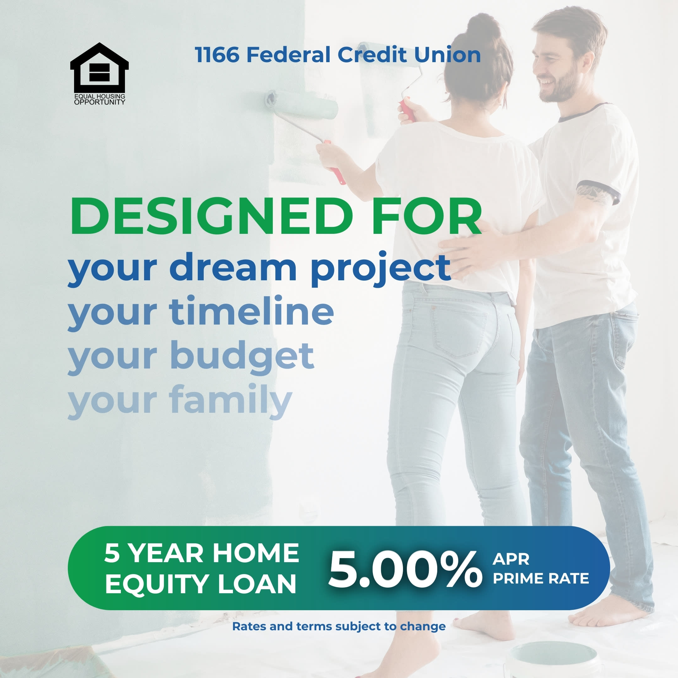 1166 FCU is insured by the NCUA and FDIC
