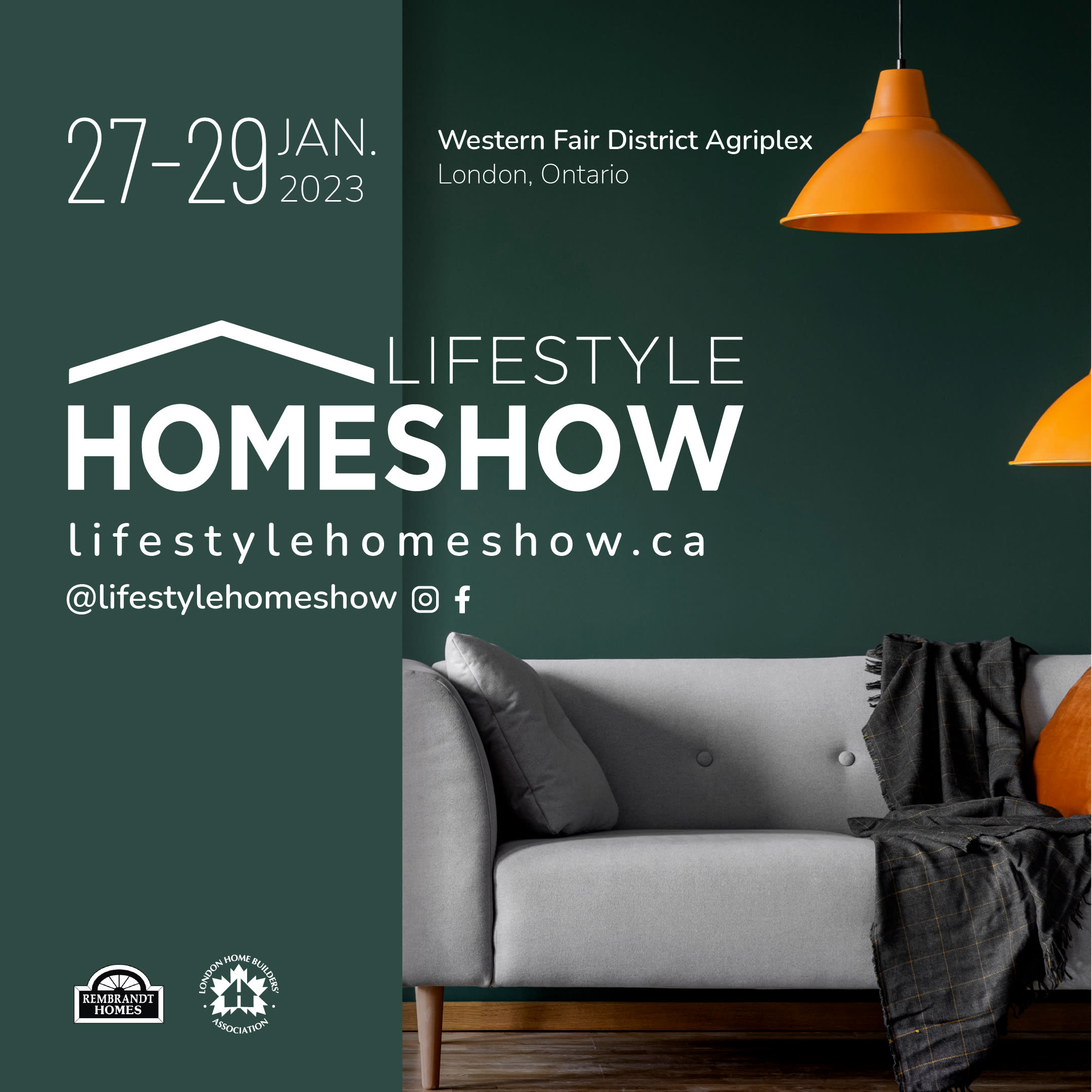 Lifestyle Home Show - 27-29 January, 2023 - Western Fair District Agriplex, London, ON