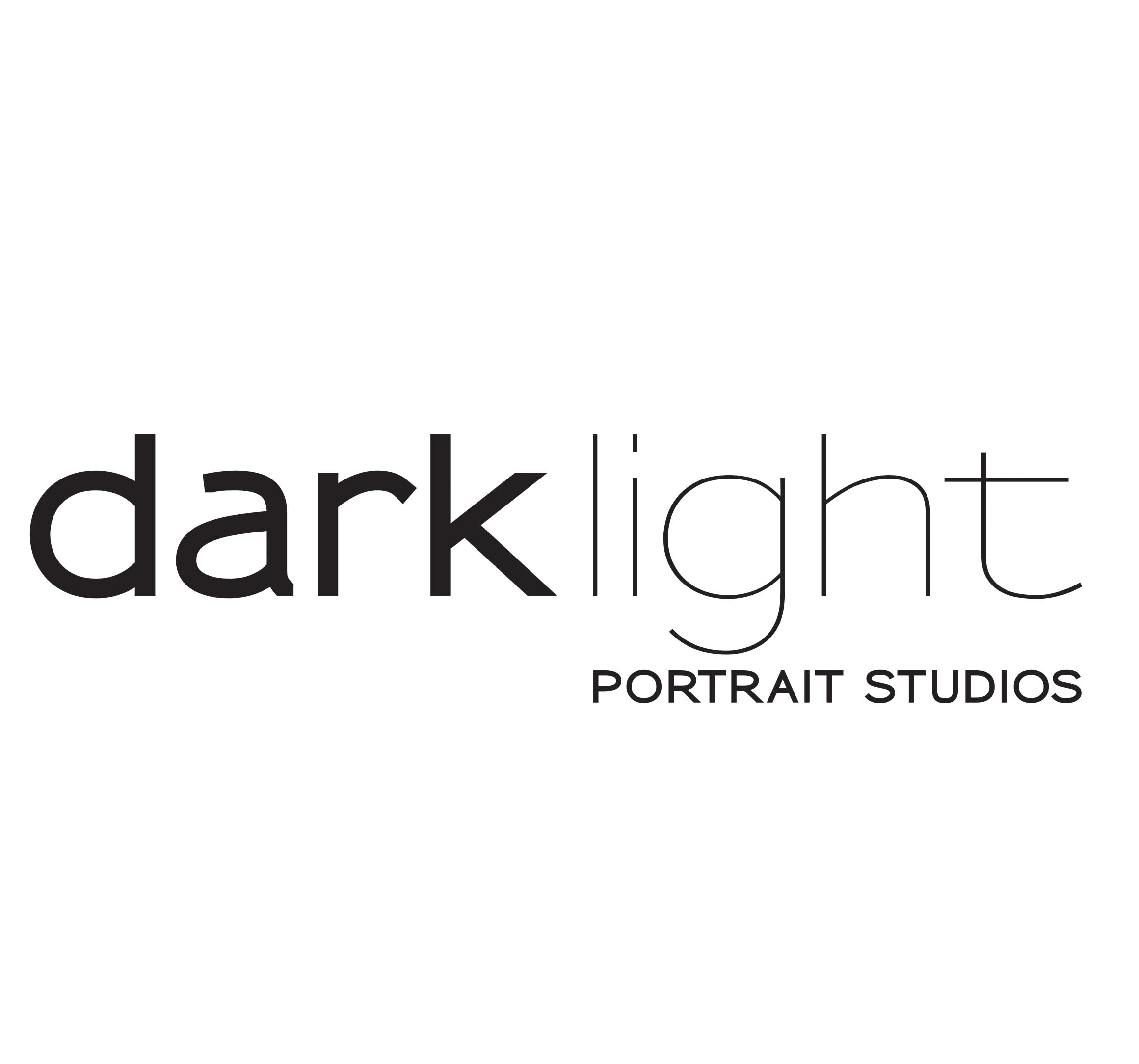 Logo for Dark Light Portrait Studios in Williamsburg, VA