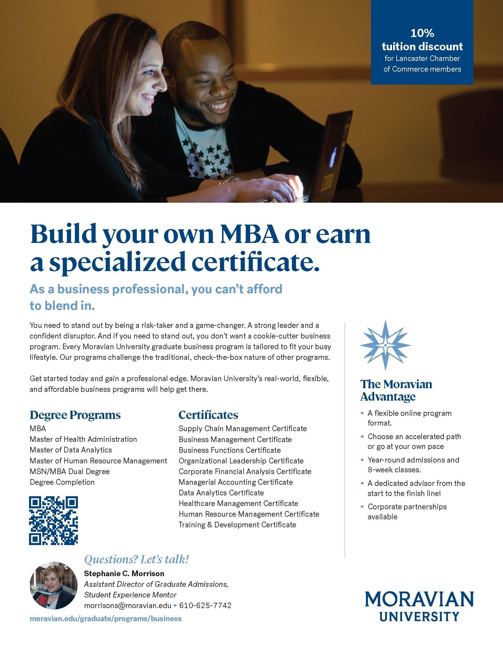 Moravian University Flyer