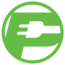 p in circle logo